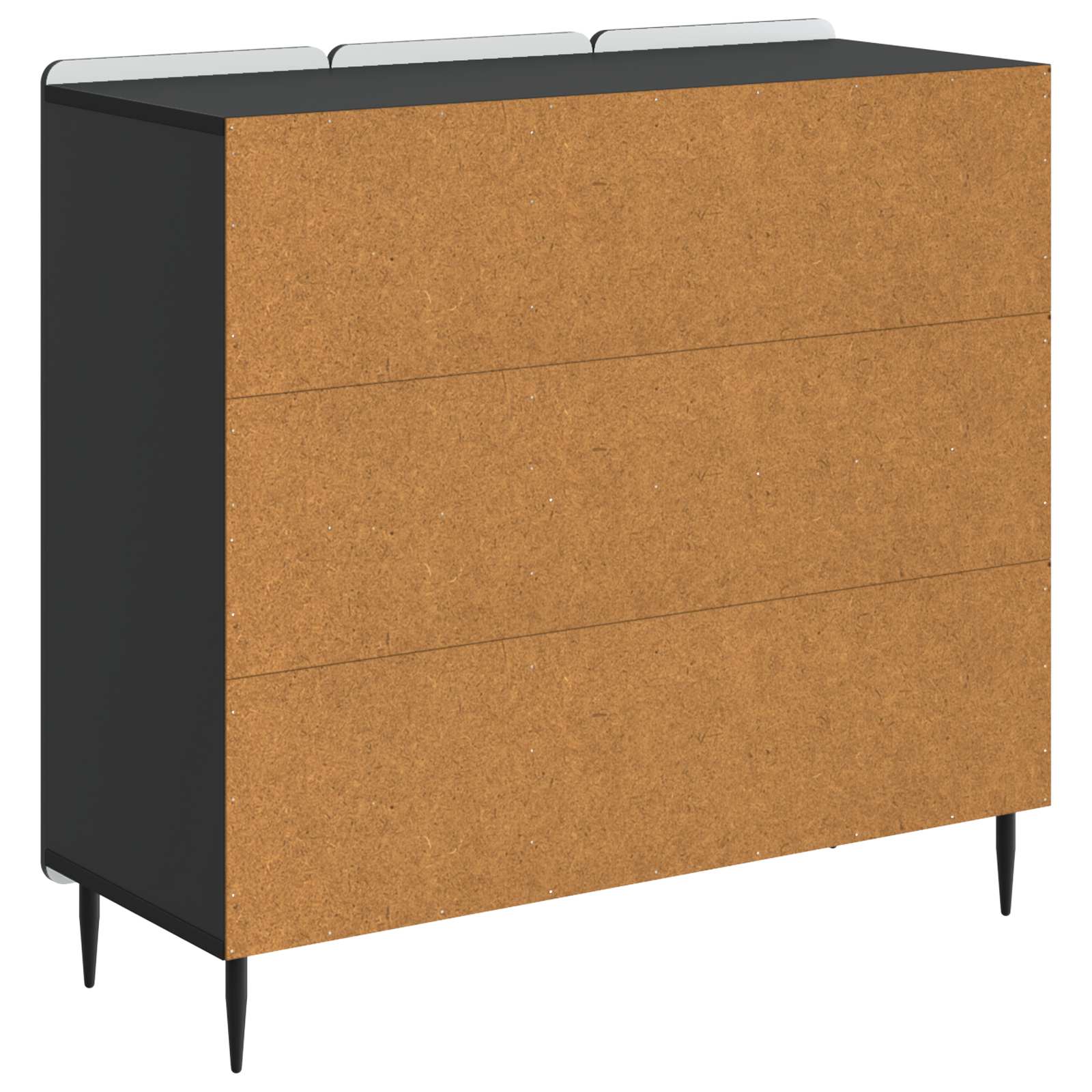 Kreveta Crna 89 x 34,5 x 82 cm Konstruirano drvo