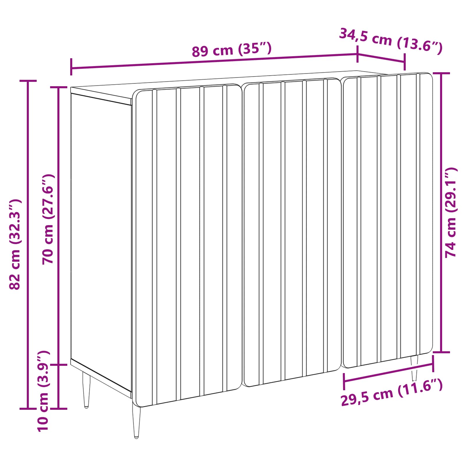 Kreveta Siva sonoma 89 x 34,5 x 82 cm Konstruirano drvo
