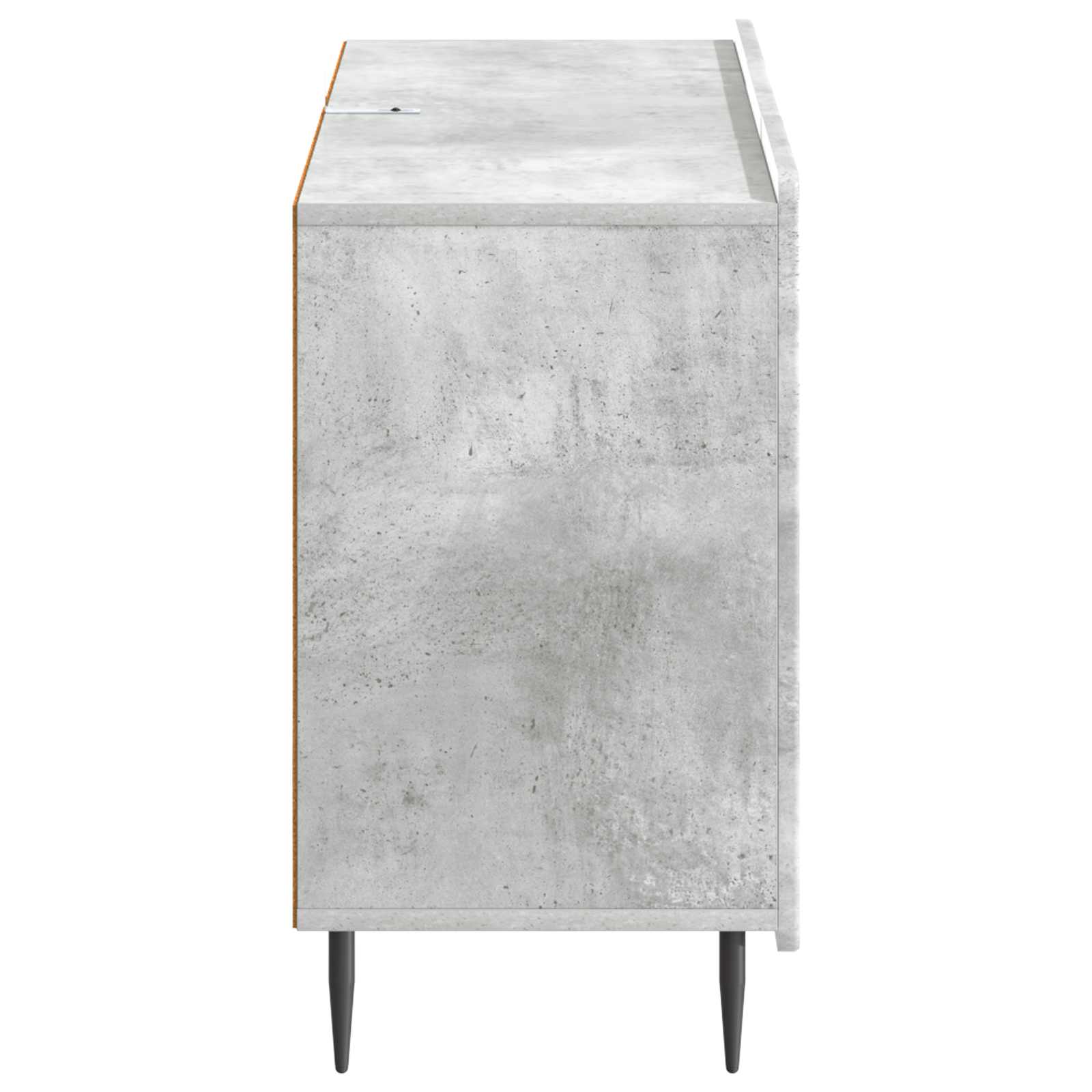 Kreveta Betonska siva 89 x 34,5 x 62 cm Konstruirano drvo