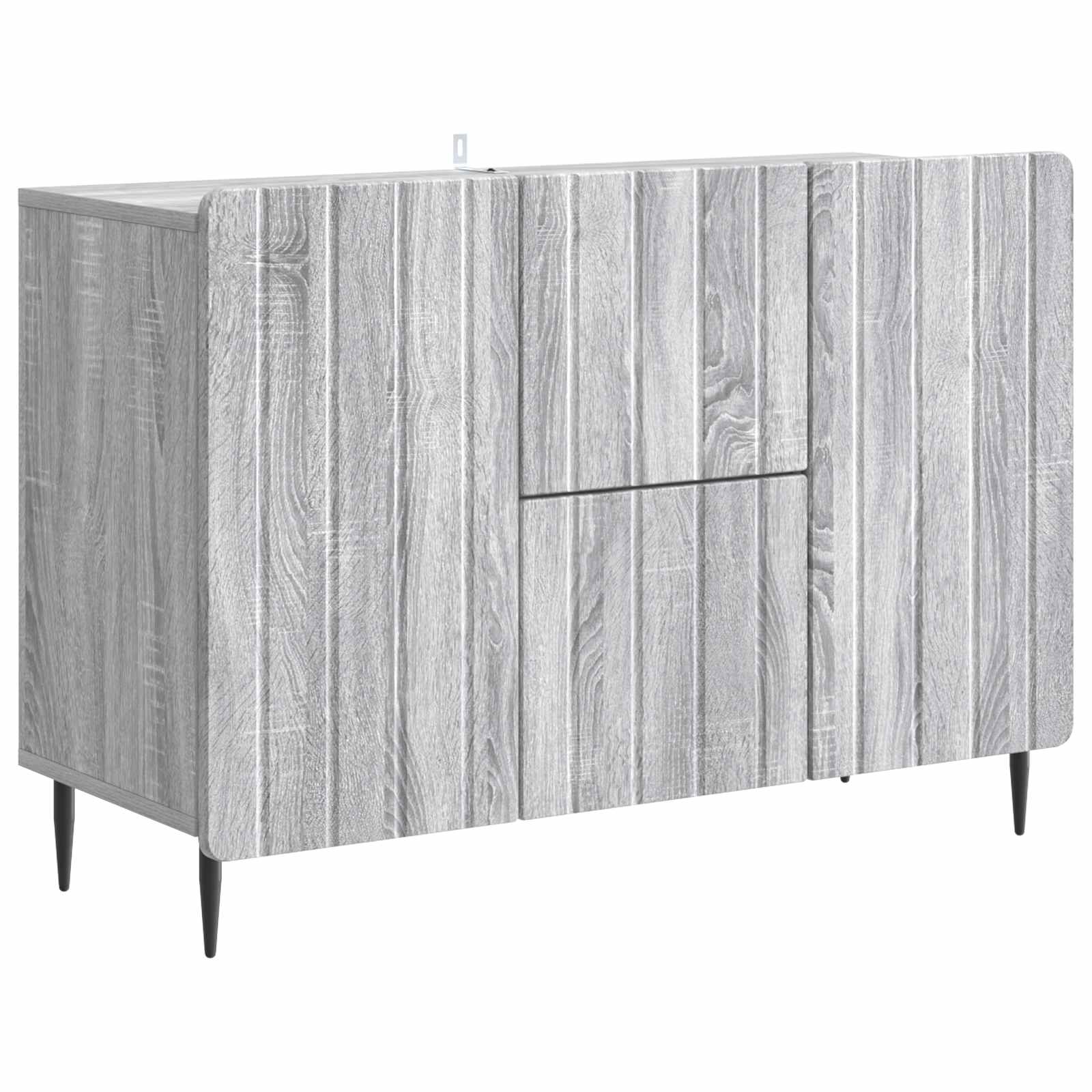 Kreveta Siva sonoma 89 x 34,5 x 62 cm Konstruirano drvo