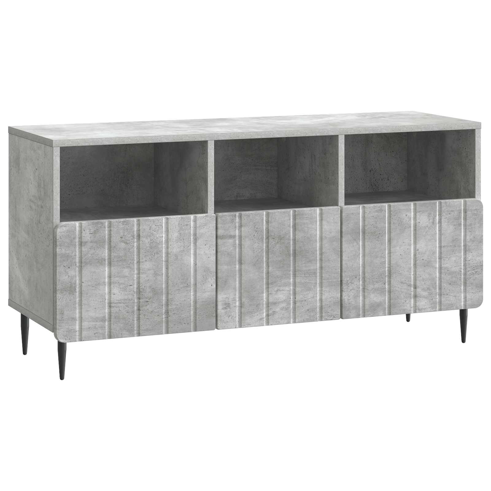 TV ormar Betonska siva 102 x 34,5 x 50 cm Konstruirano drvo
