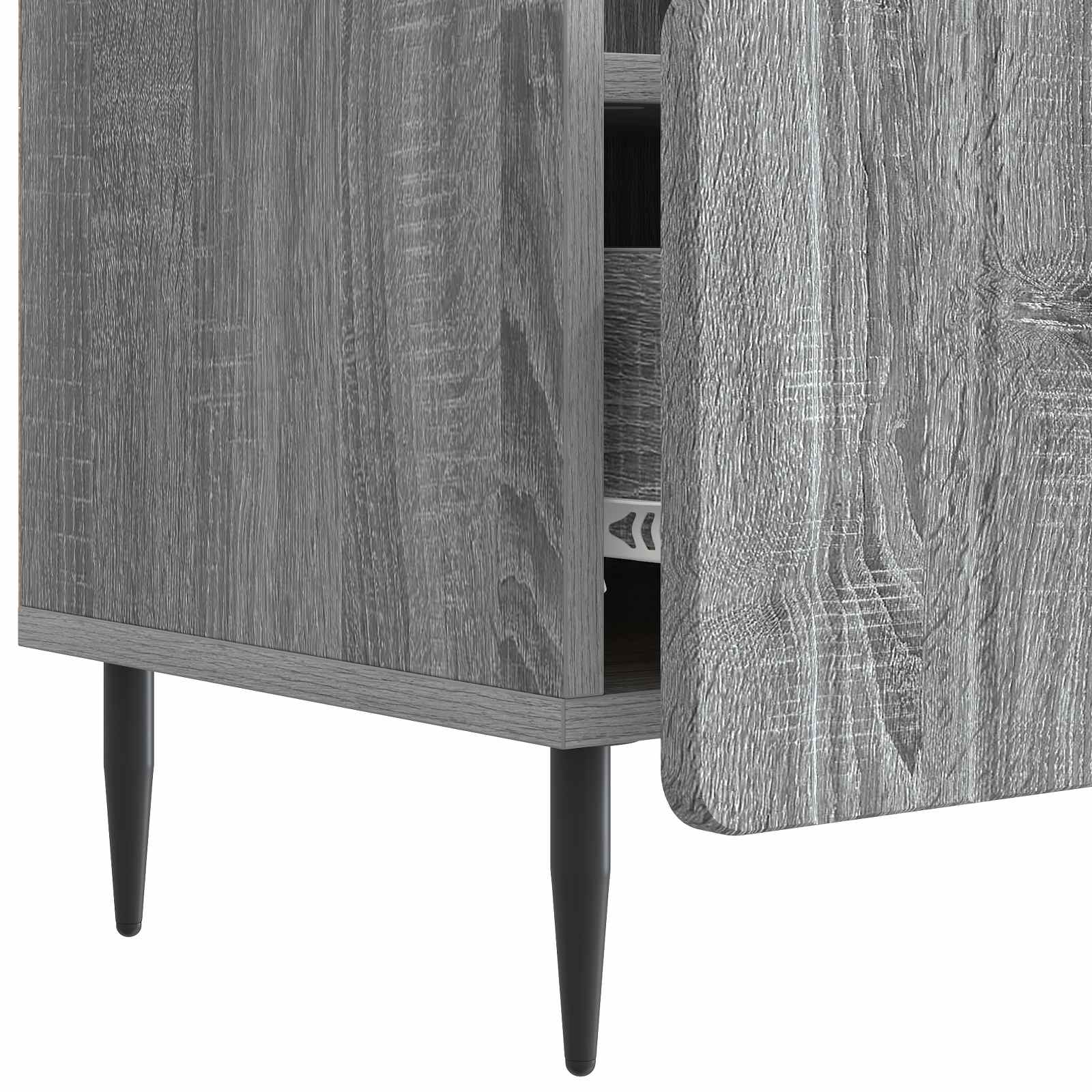 TV ormar Siva sonoma 102 x 34,5 x 50 cm Konstruirano drvo