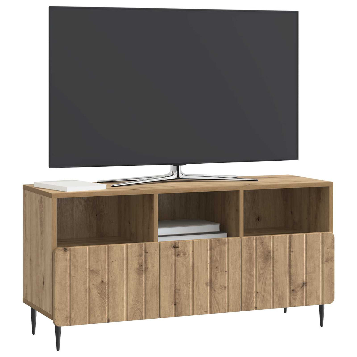 TV ormar 102 x 34,5 x 50 cm Hrast artisan Konstruirano drvo