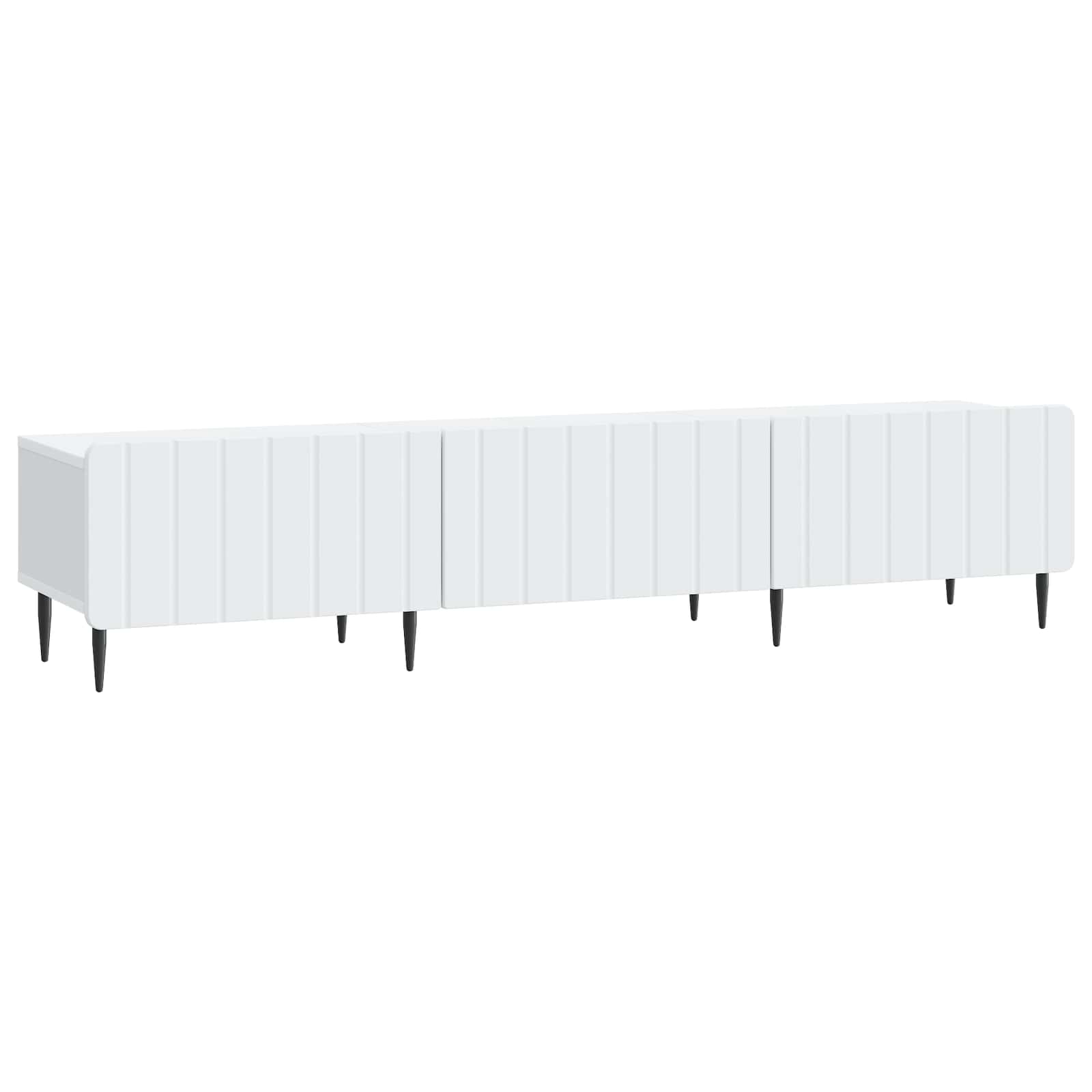 TV ormar s ladicama Bijela 147 x 34,5 x 32 cm Konstruirano drvo