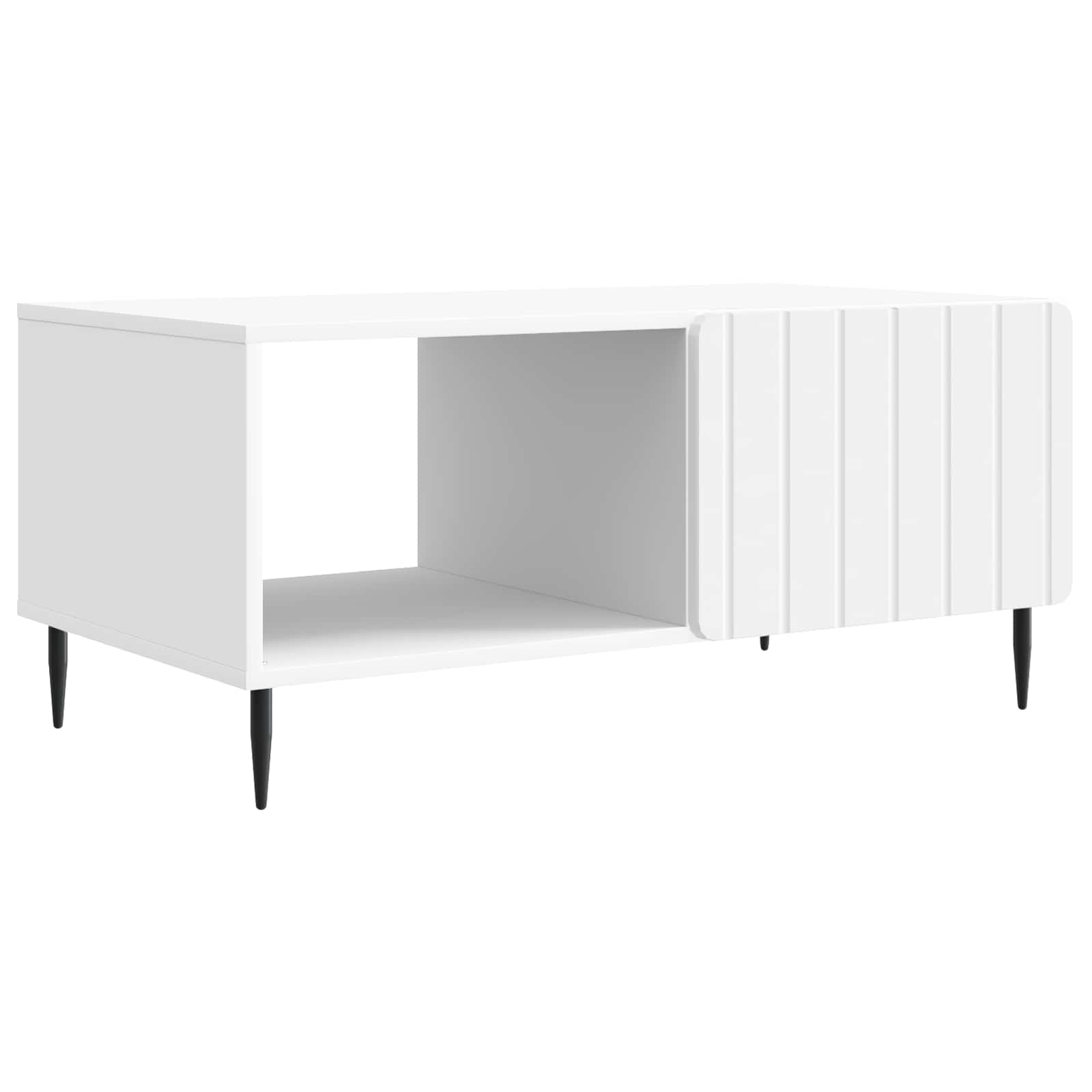 Kava Stol Bijela 90 x 50 x 40 cm Konstruirano drvo