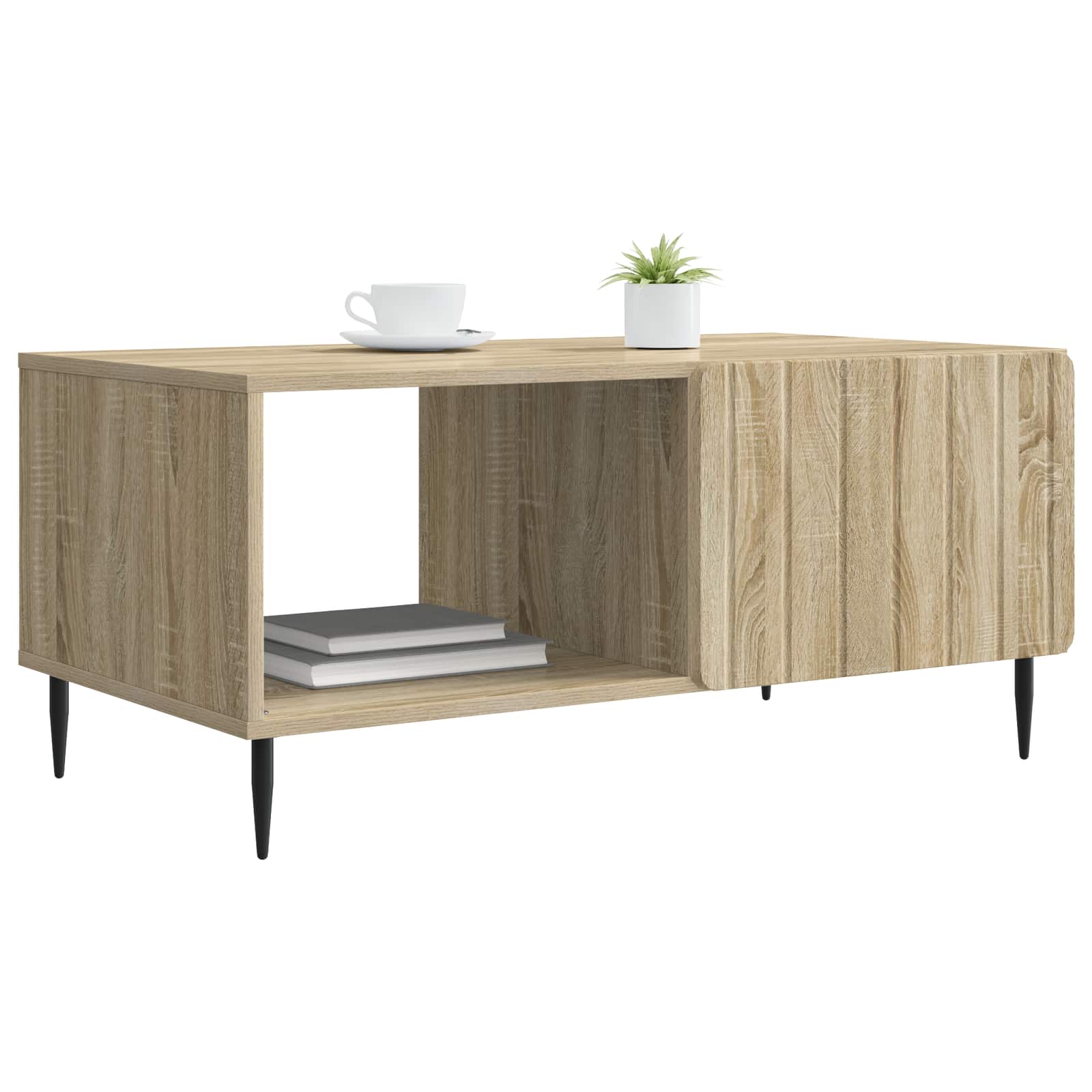 Kava Stol Hrast sonoma 90 x 50 x 40 cm Konstruirano drvo