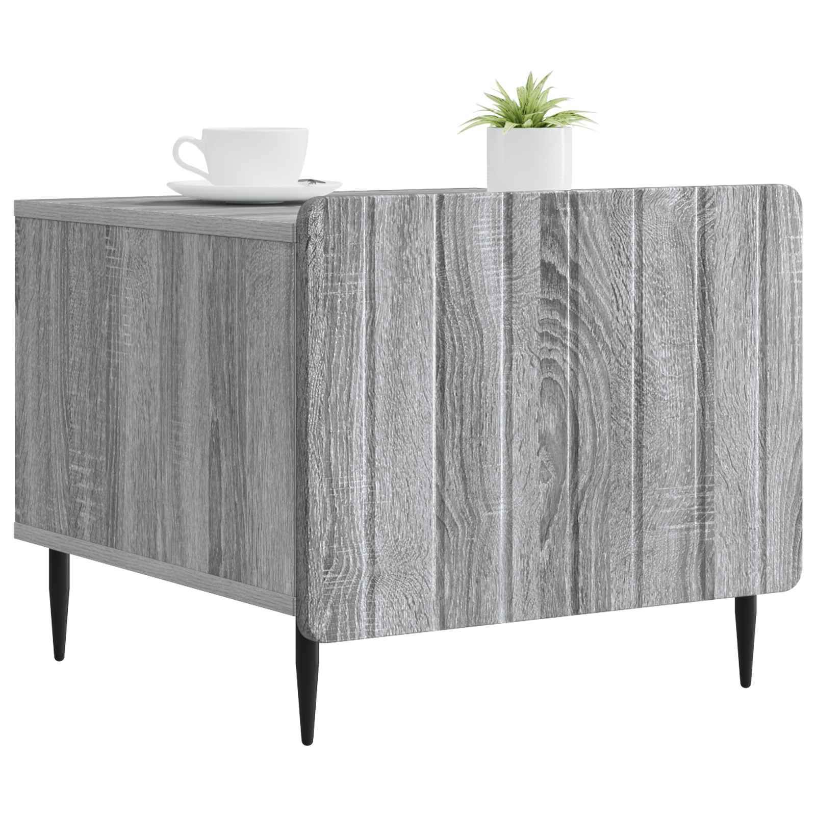 Kava Stol Siva sonoma 49 x 50 x 42 cm Konstruirano drvo