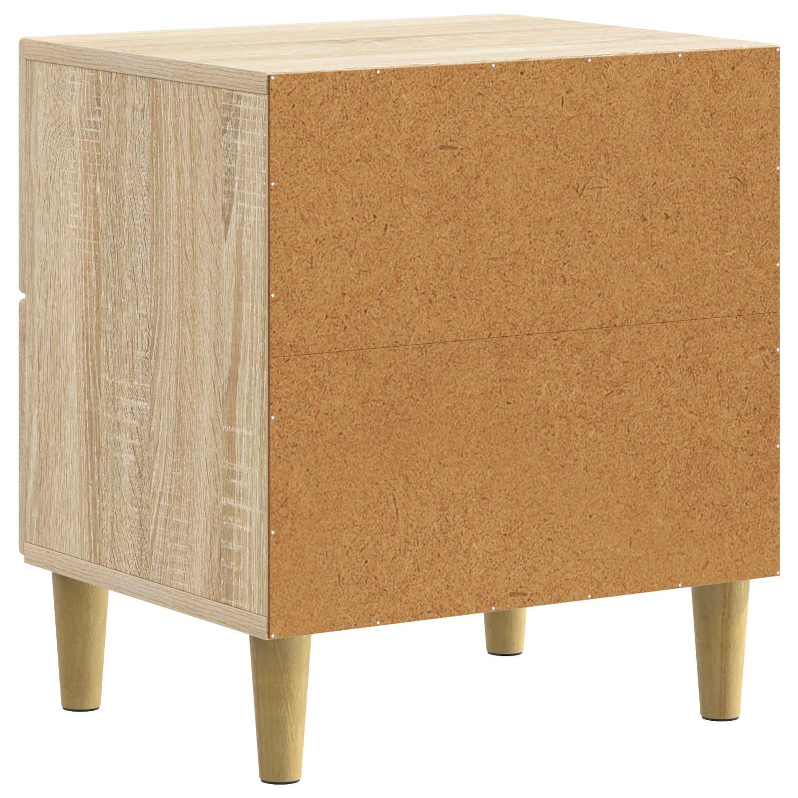 Noćni ormar s ladicama 2 pcs Hrast sonoma 43 x 34,5 x 48 cm