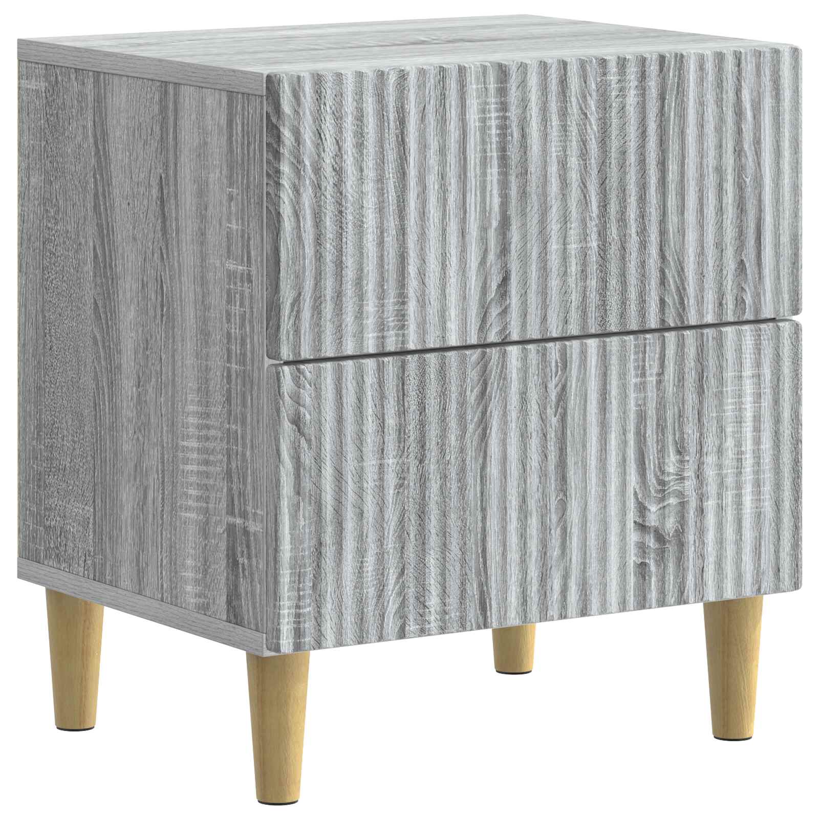 Noćni ormar Siva sonoma 43 x 34,5 x 48 cm Konstruirano drvo