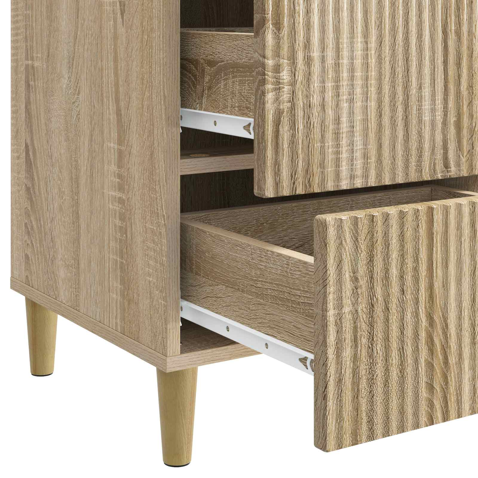 Noćni ormar Hrast sonoma 43 x 41 x 66,5 cm Konstruirano drvo