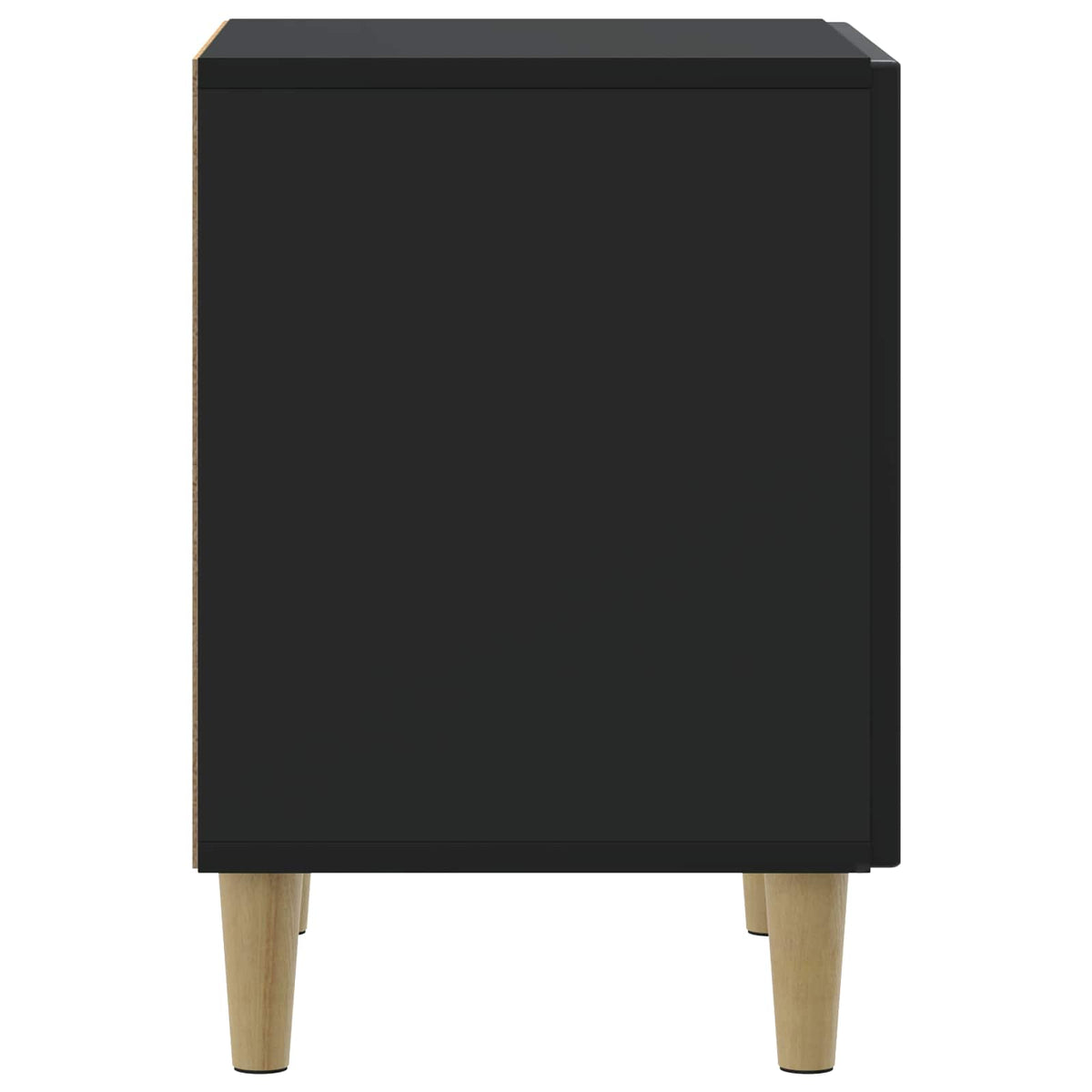 Noćni ormar Crna 43 x 34,5 x 50 cm Konstruirano drvo