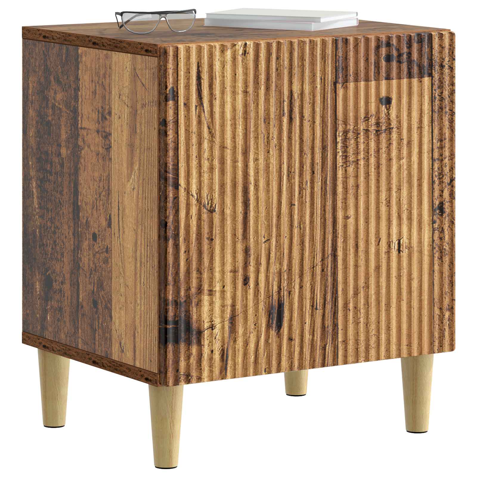 Noćni ormar Staro drvo 43 x 34,5 x 50 cm Konstruirano drvo