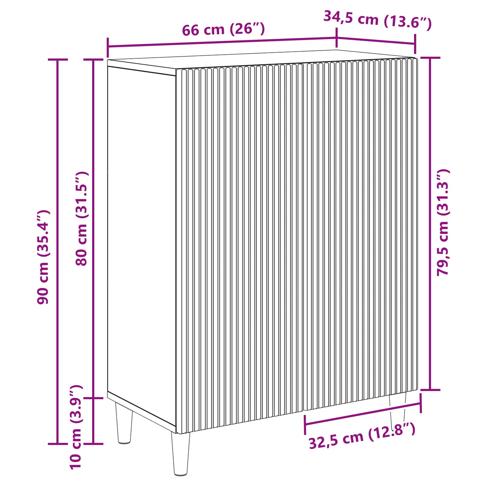 Kreveta Crna 66 x 34,5 x 90 cm Konstruirano drvo