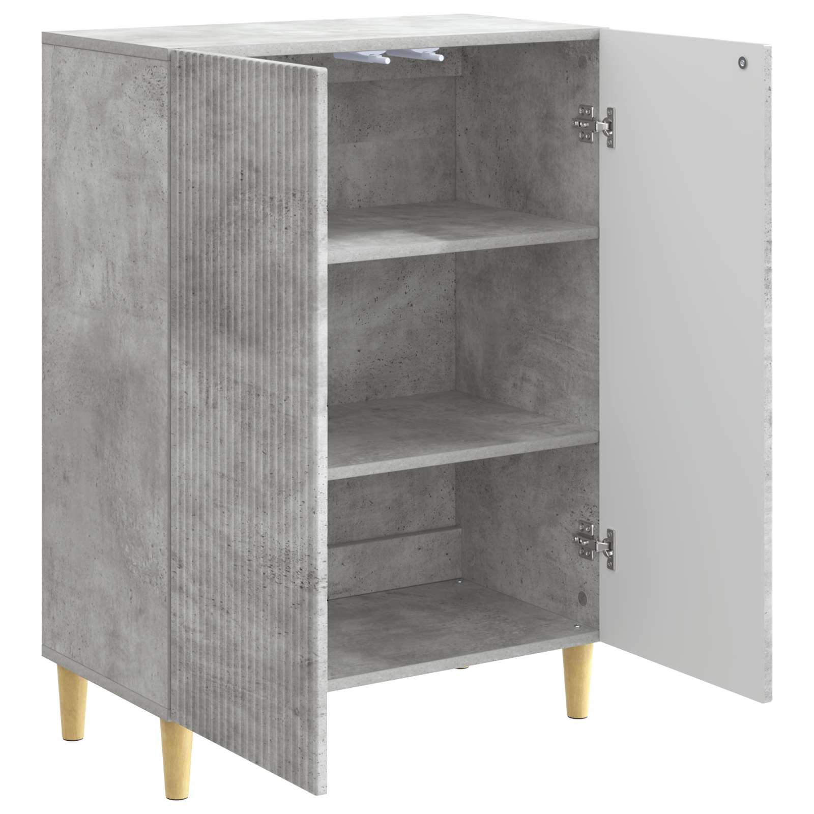 Kreveta Betonska siva 66 x 34,5 x 90 cm Konstruirano drvo