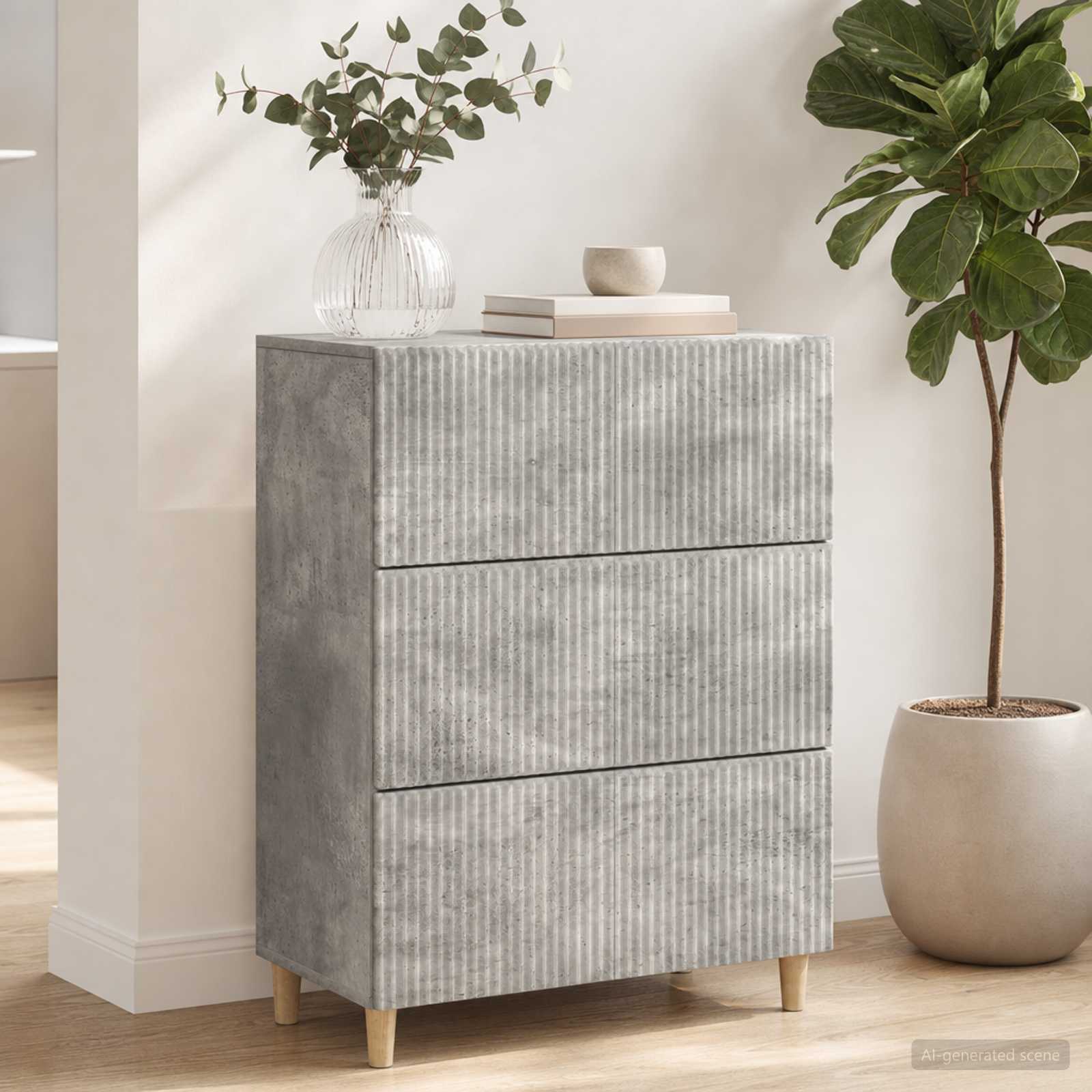 Ormar s ladicama 66 x 34,5 x 90 cm Konstruirano drvo
