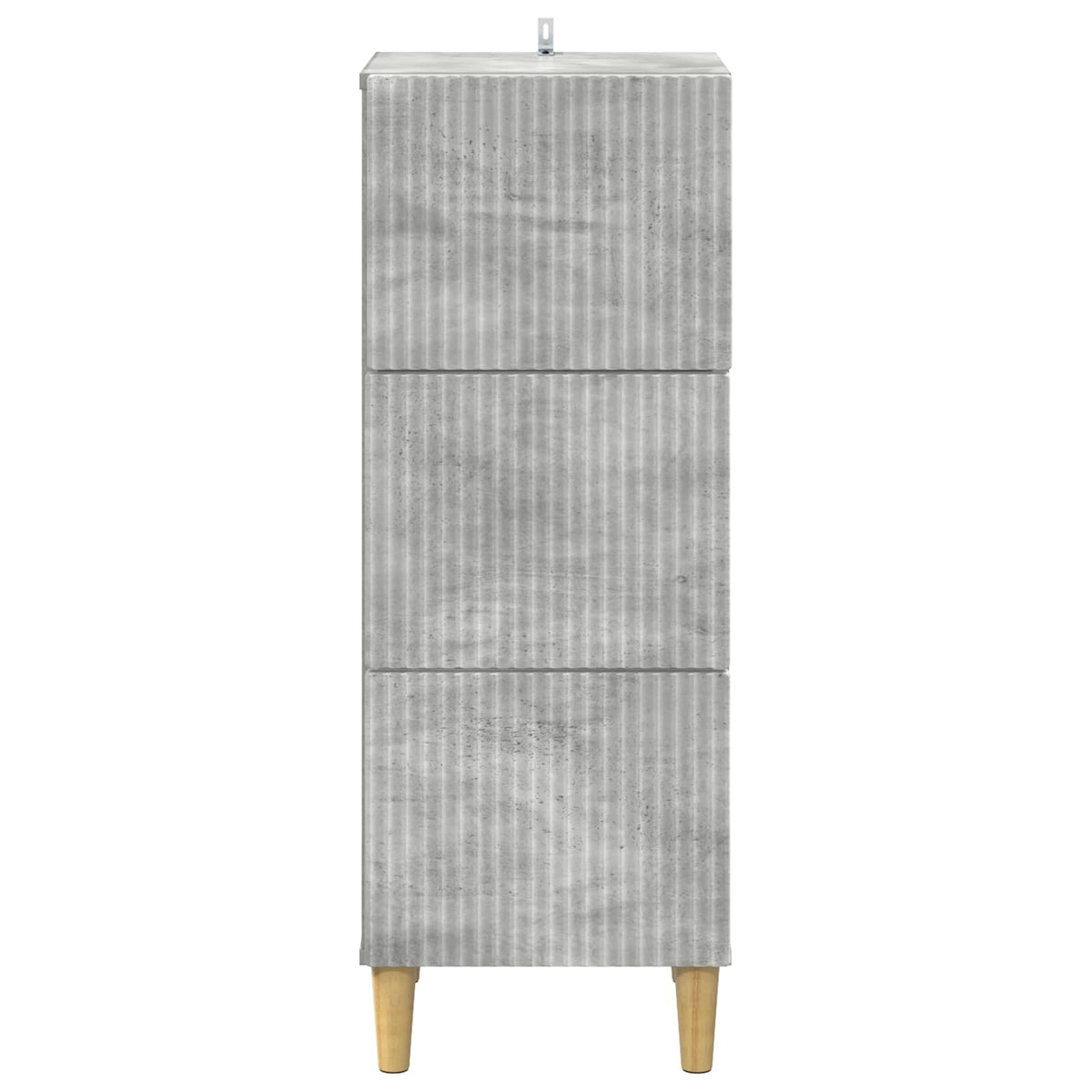 Ormar s ladicama Betonska siva 33 x 34,5 x 90 cm