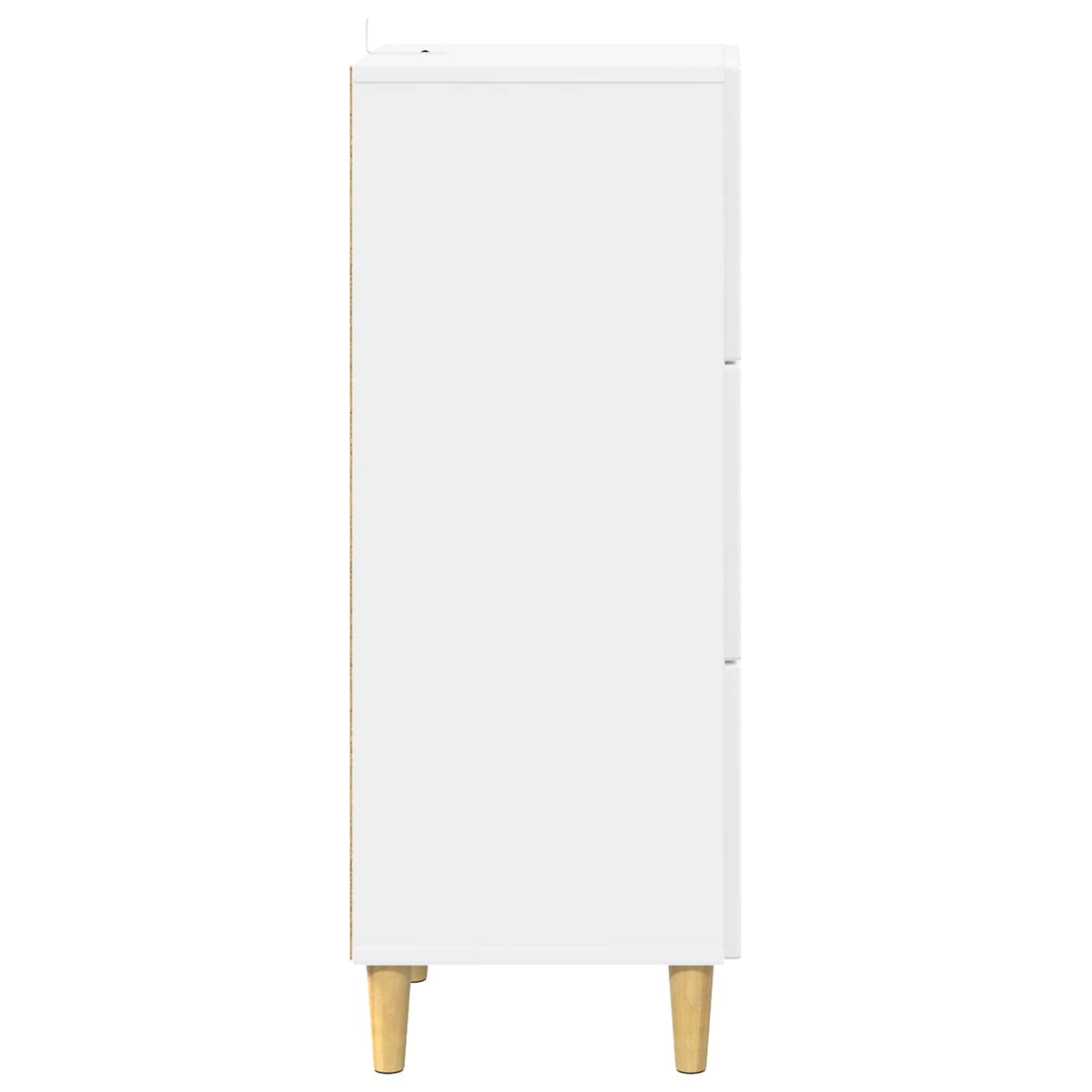 Ormar s ladicama Bijela visokog sjaja 33 x 34,5 x 90 cm