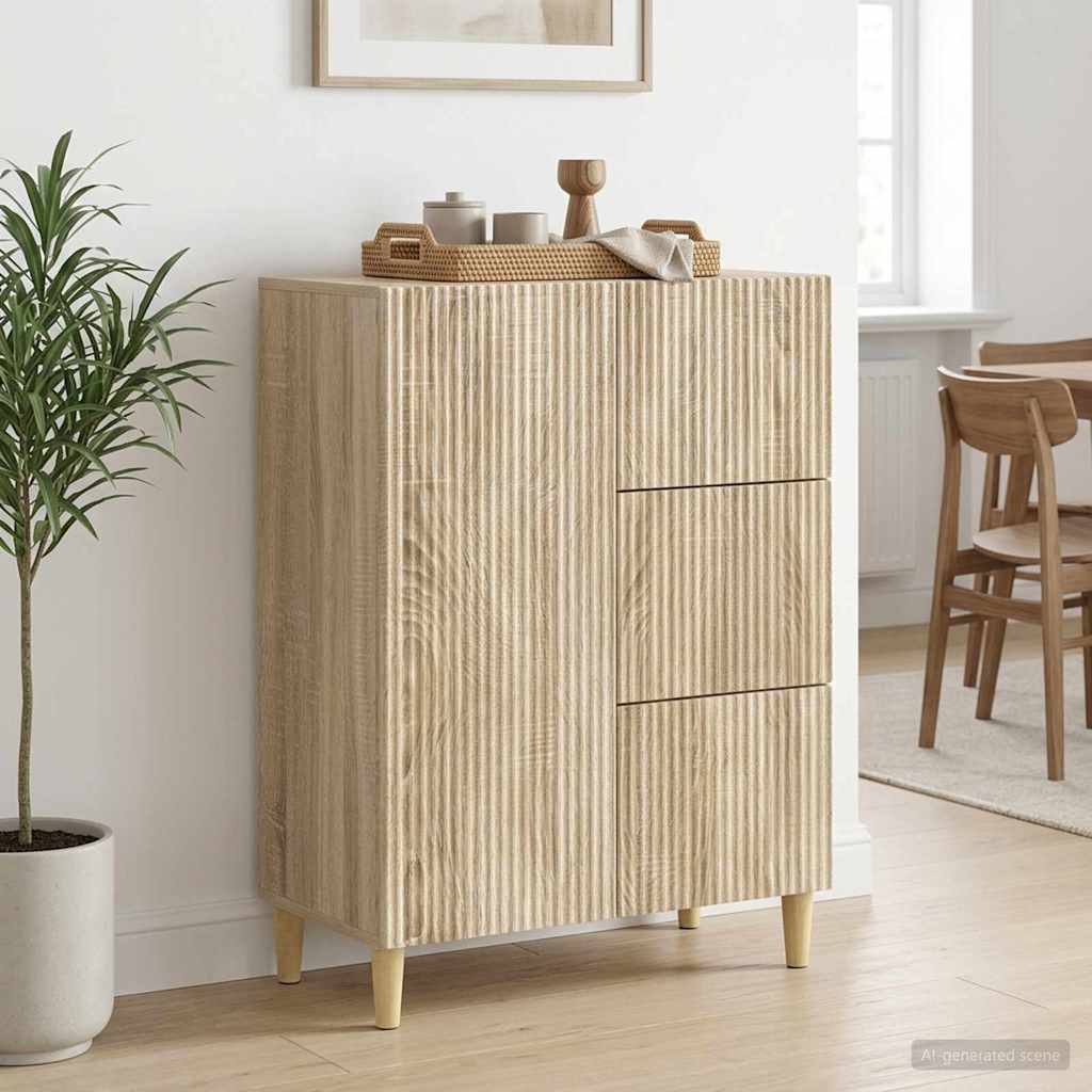 Kreveta Hrast sonoma 66 x 34,5 x 90 cm Konstruirano drvo