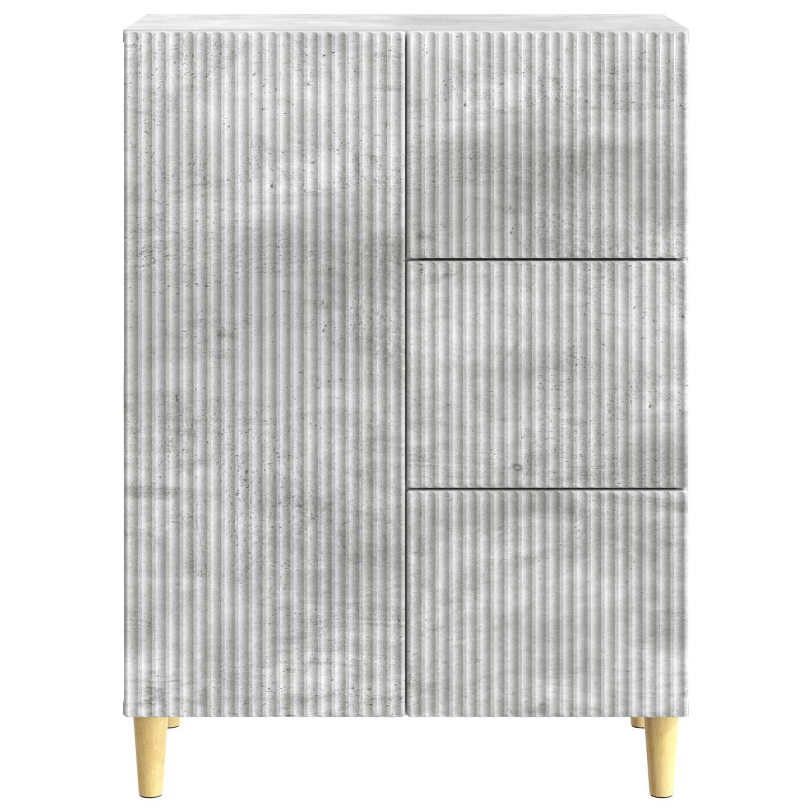Kreveta Betonska siva 66 x 34,5 x 90 cm Konstruirano drvo