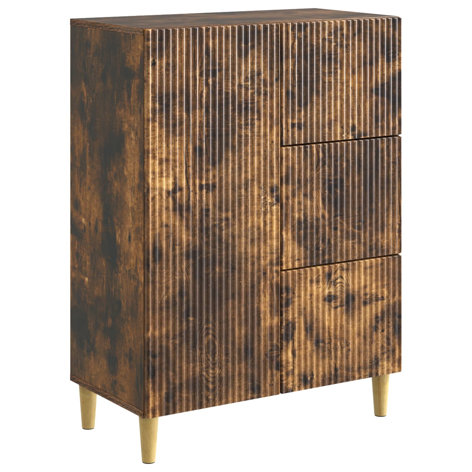Kreveta Dimljeni hrast 66 x 34,5 x 90 cm Konstruirano drvo