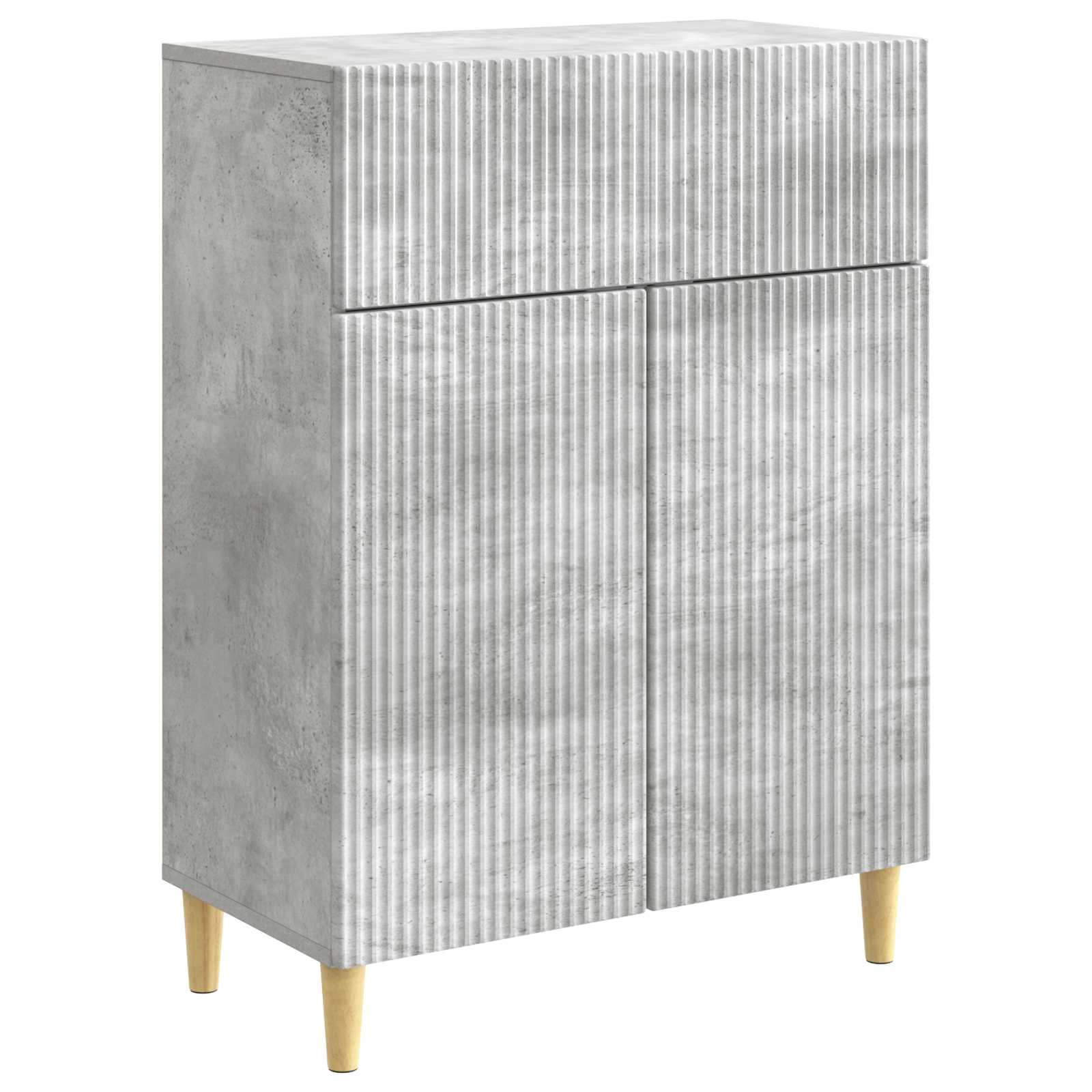 Kreveta Betonska siva 66 x 34,5 x 90 cm Konstruirano drvo