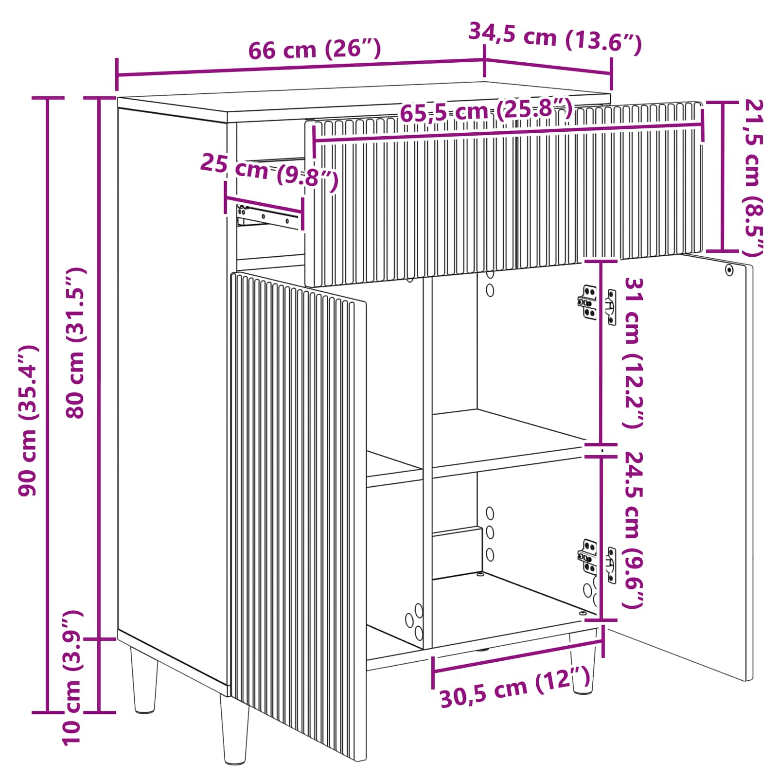 Kreveta Siva sonoma 66 x 34,5 x 90 cm Konstruirano drvo