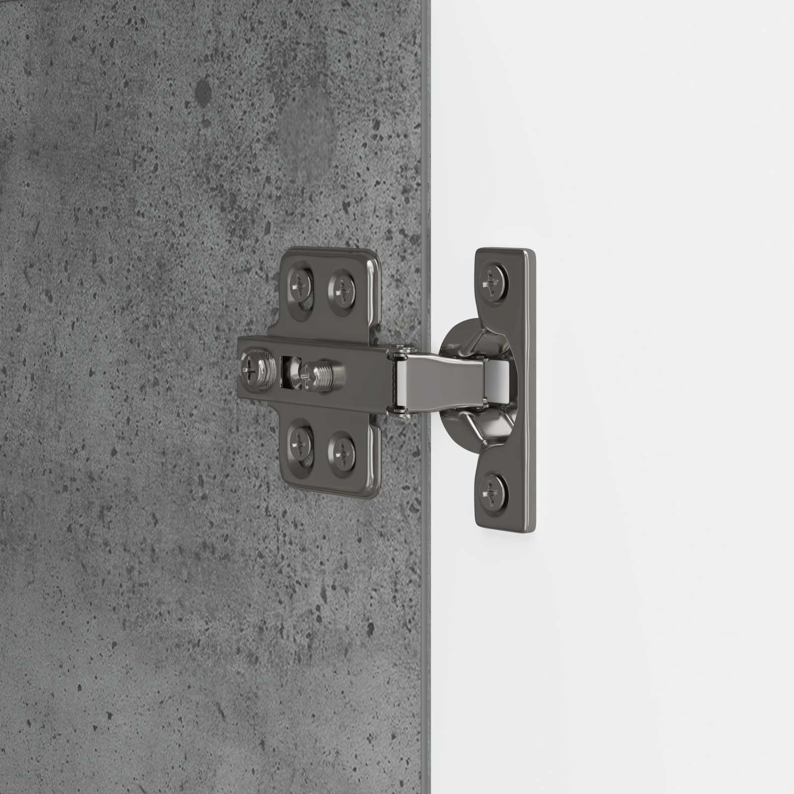 Kreveta Betonska siva 89 x 34,5 x 80 cm Konstruirano drvo