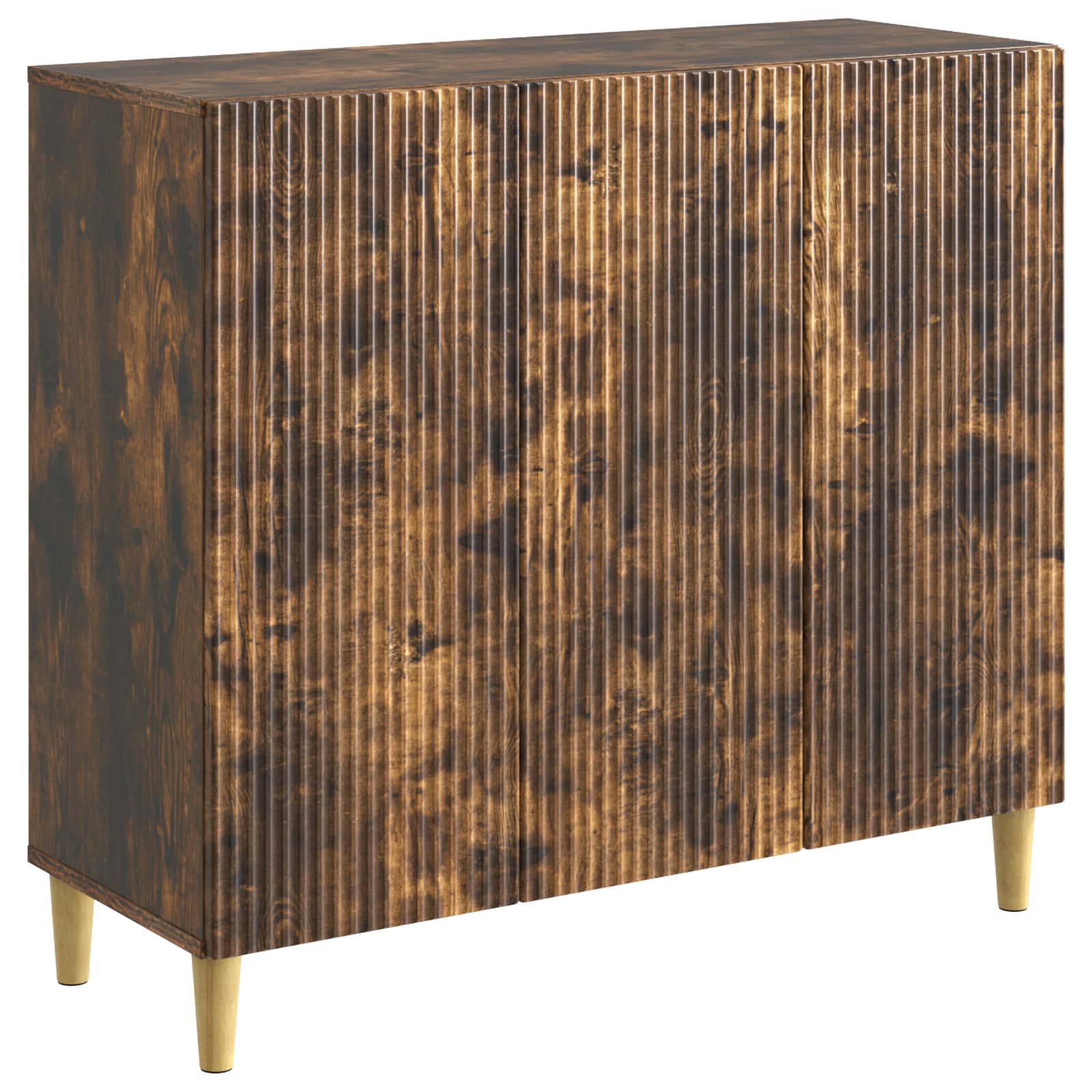 Kreveta Dimljeni hrast 89 x 34,5 x 80 cm Konstruirano drvo