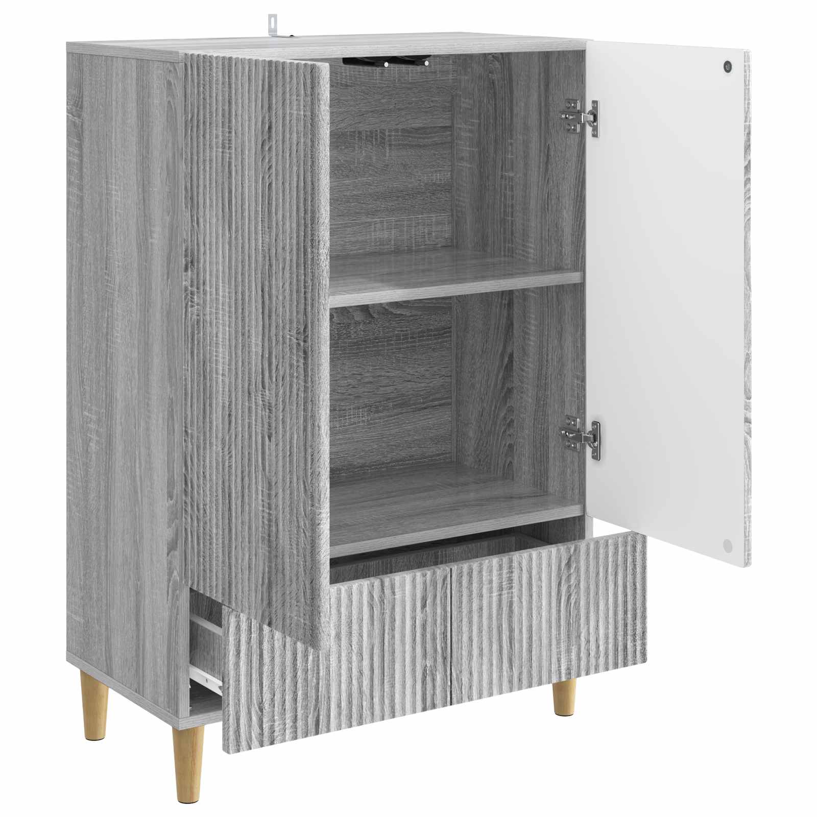 Kreveta Siva sonoma 66 x 34,5 x 95 cm Konstruirano drvo