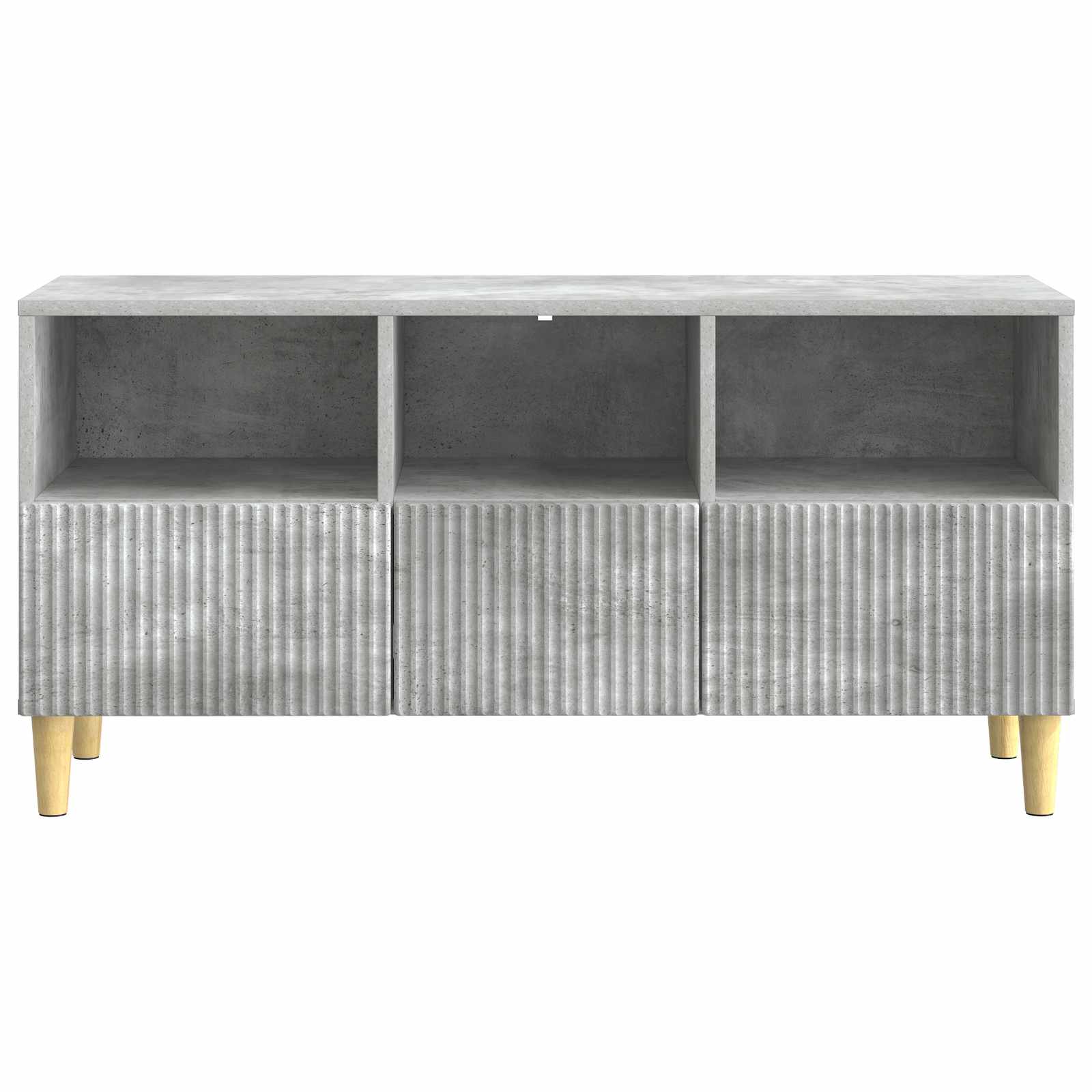 TV ormar Betonska siva 102 x 34,5 x 50 cm Konstruirano drvo