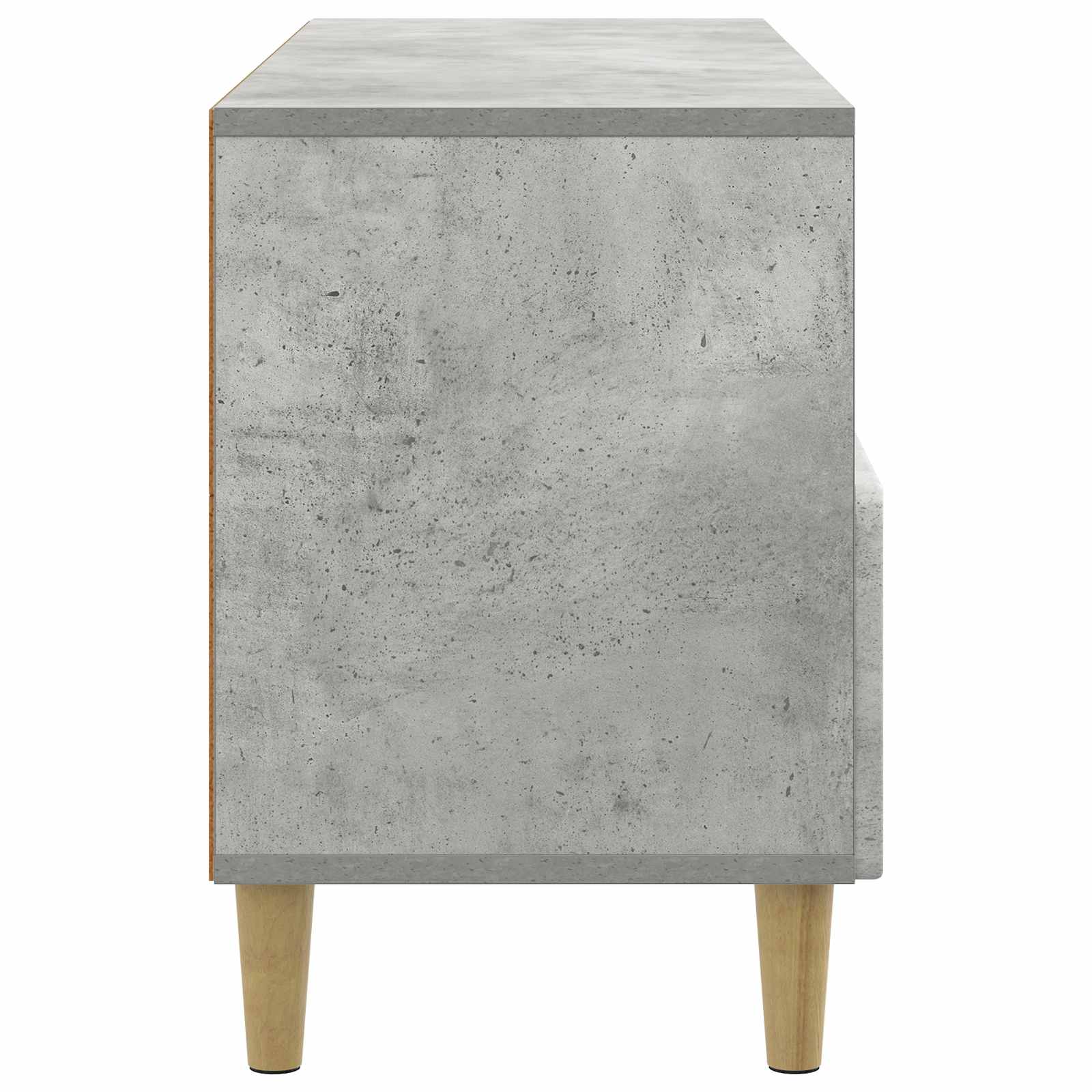 TV ormar Betonska siva 102 x 34,5 x 50 cm Konstruirano drvo