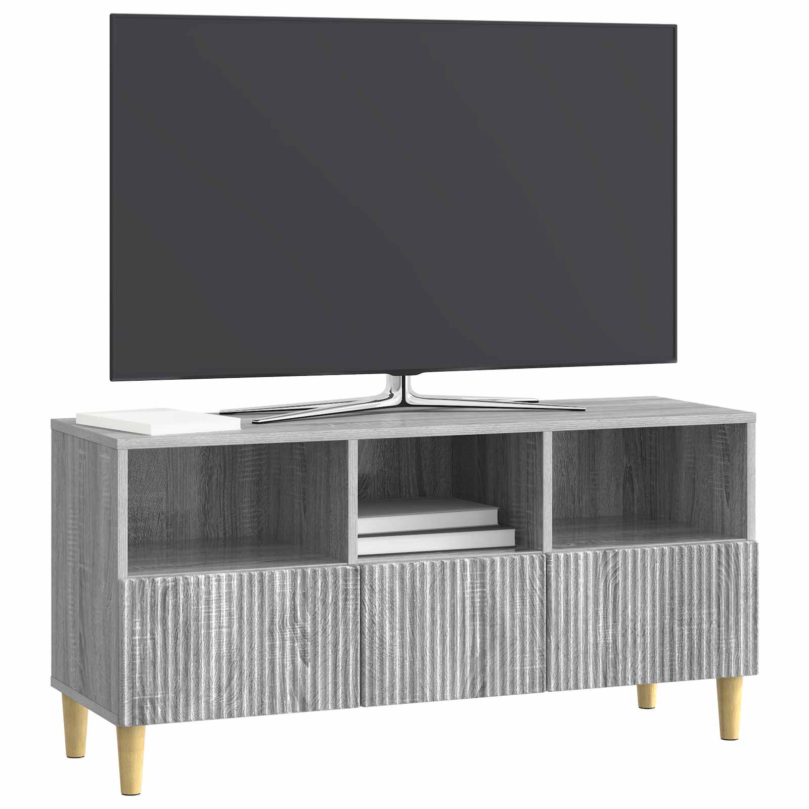 TV ormar Siva sonoma 102 x 34,5 x 50 cm Konstruirano drvo