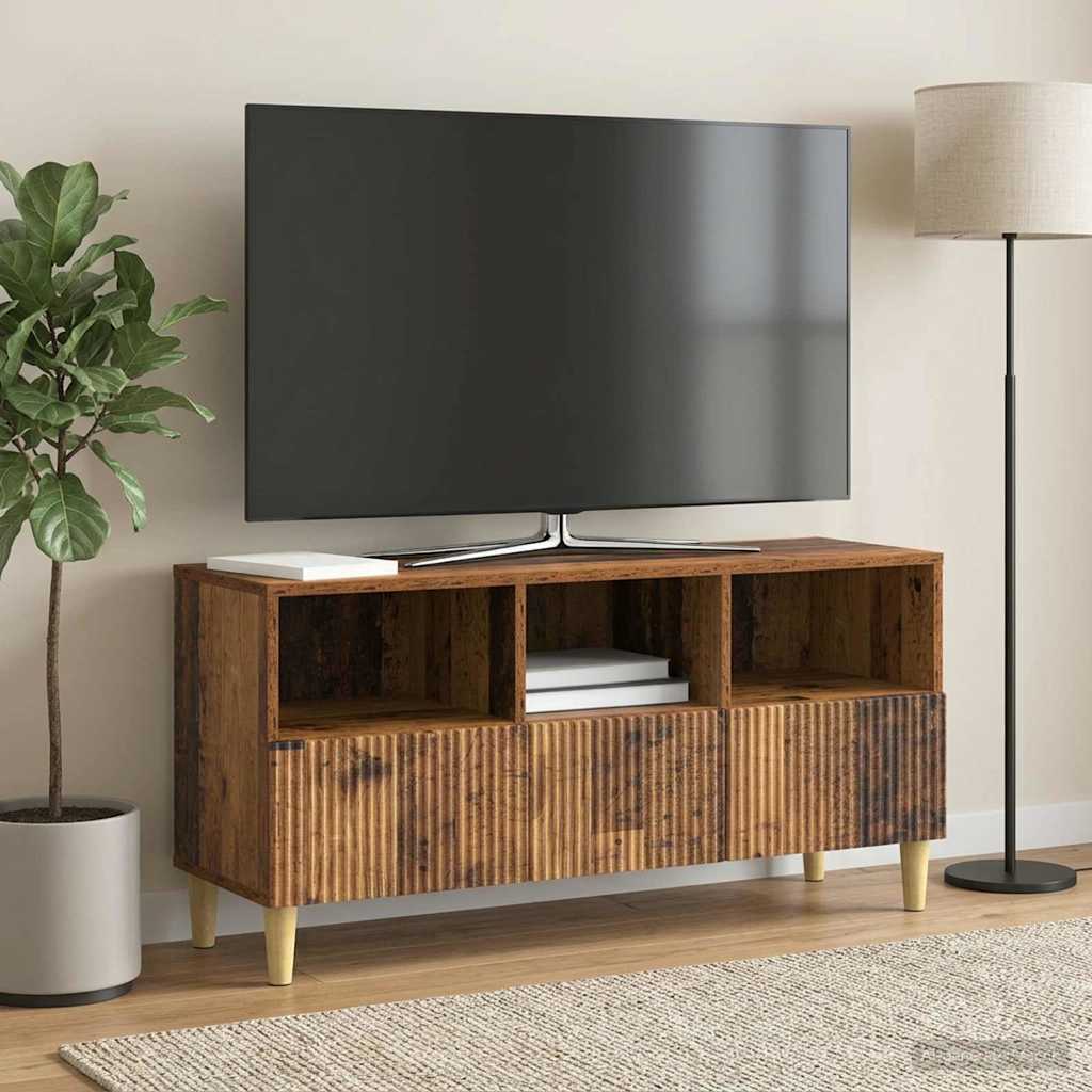 TV ormar 102 x 34,5 x 50 cm Staro drvo Konstruirano drvo