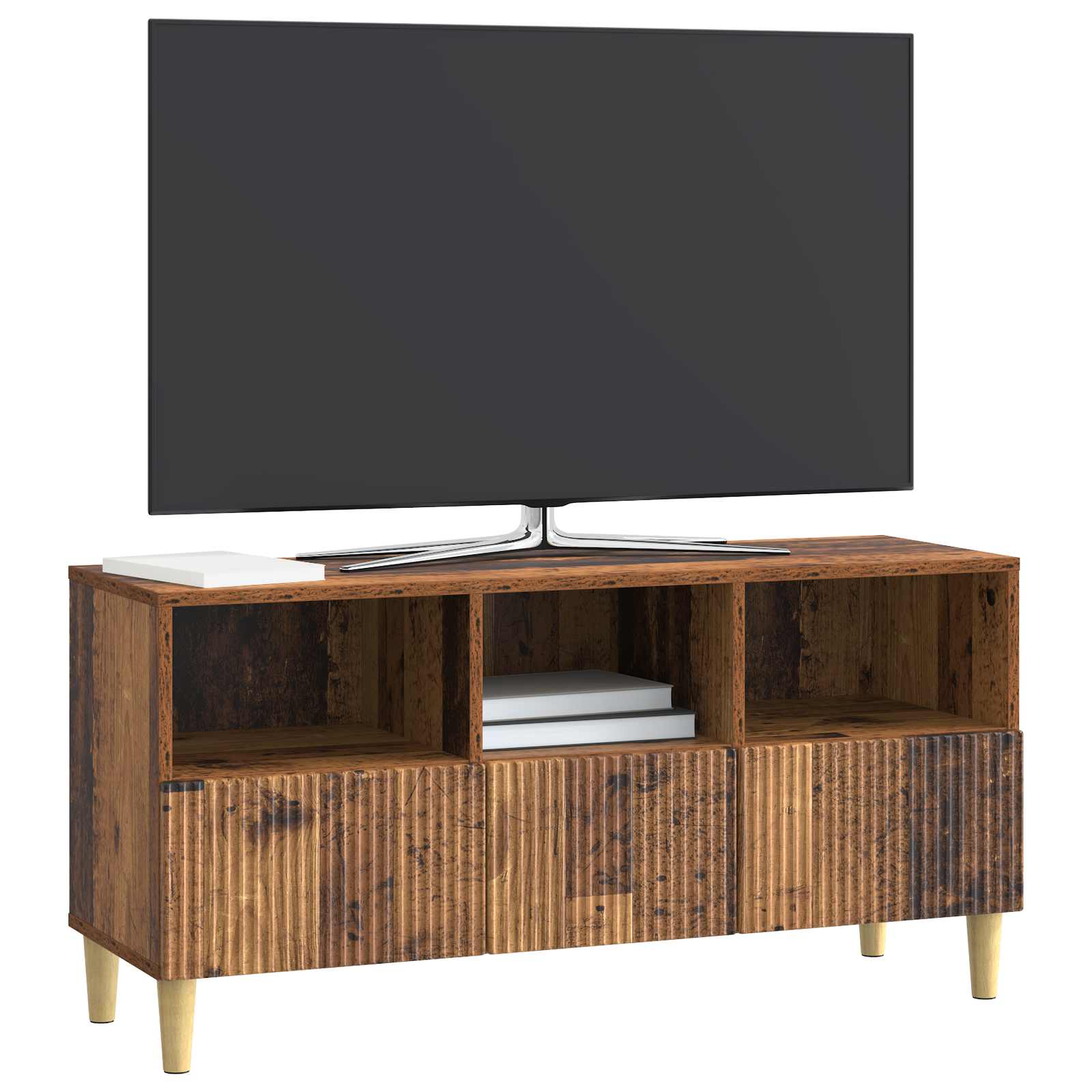 TV ormar Staro drvo 102 x 34,5 x 50 cm Konstruirano drvo