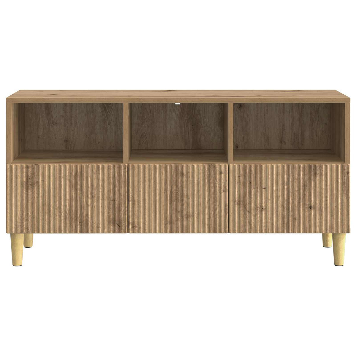 TV ormar 102 x 34,5 x 50 cm Hrast artisan Konstruirano drvo
