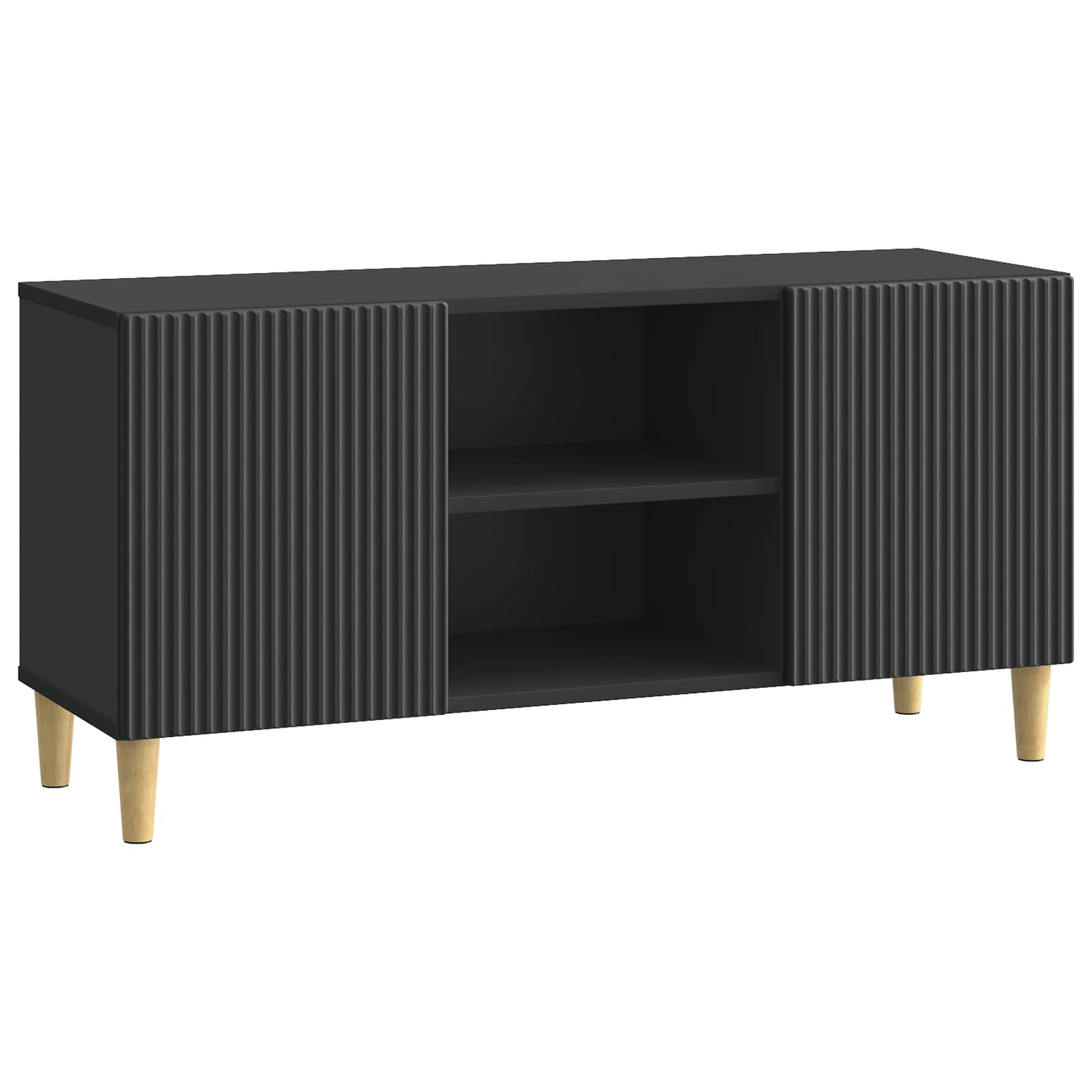 TV ormar Crna 102 x 34,5 x 50 cm Konstruirano drvo
