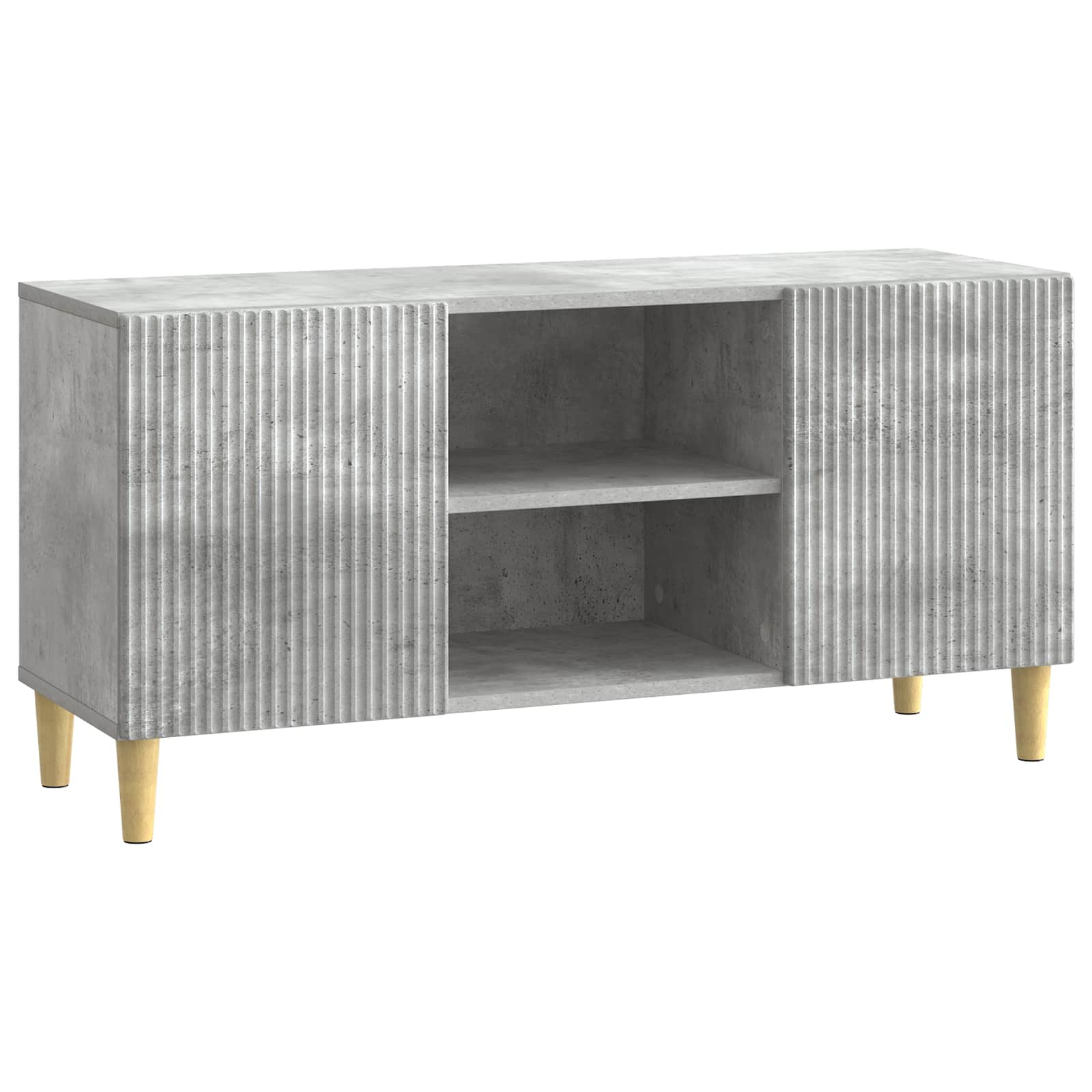 TV ormar Betonska siva 102 x 34,5 x 50 cm Konstruirano drvo