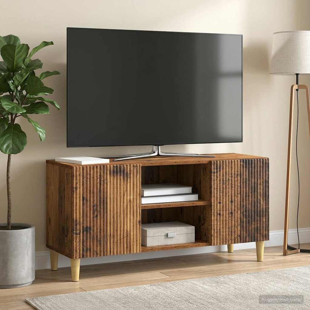 TV ormar 102 x 34,5 x 50 cm Staro drvo Konstruirano drvo