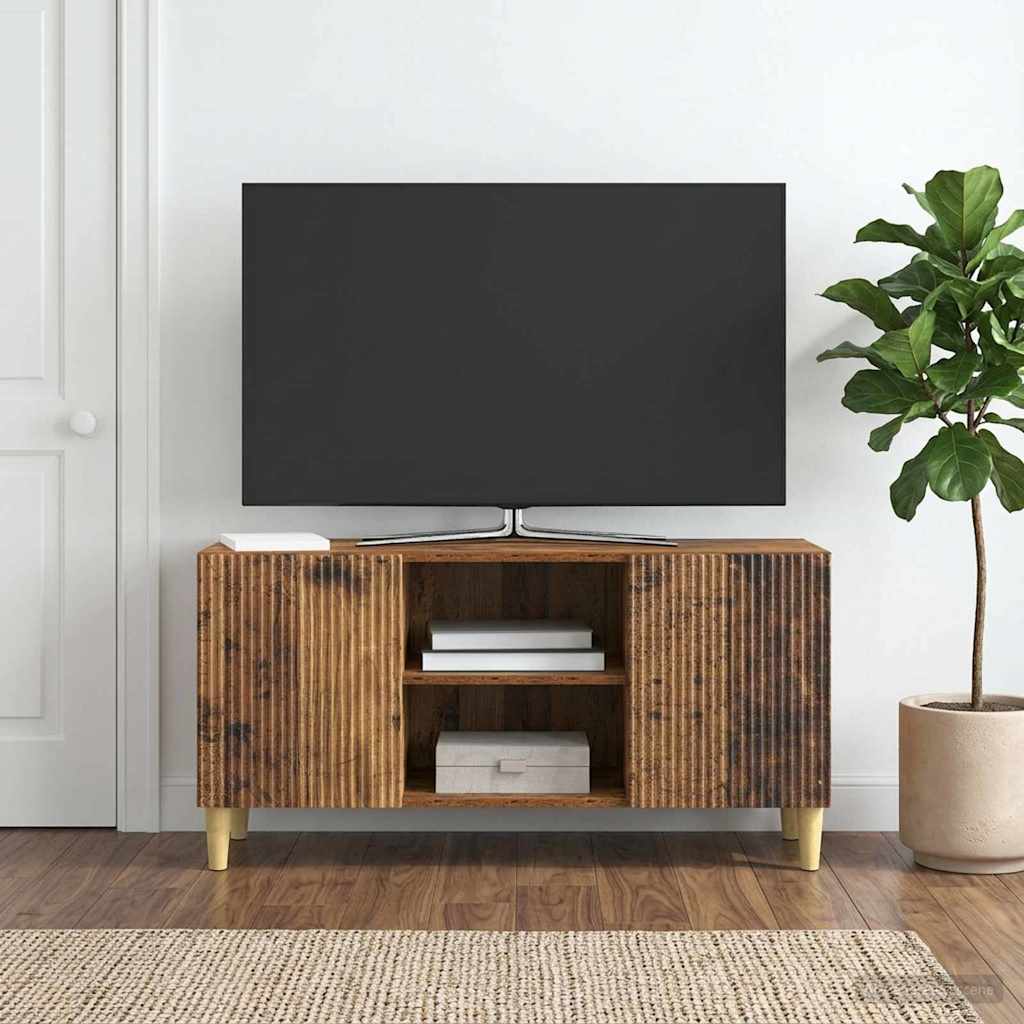 TV ormar 102 x 34,5 x 50 cm Staro drvo Konstruirano drvo