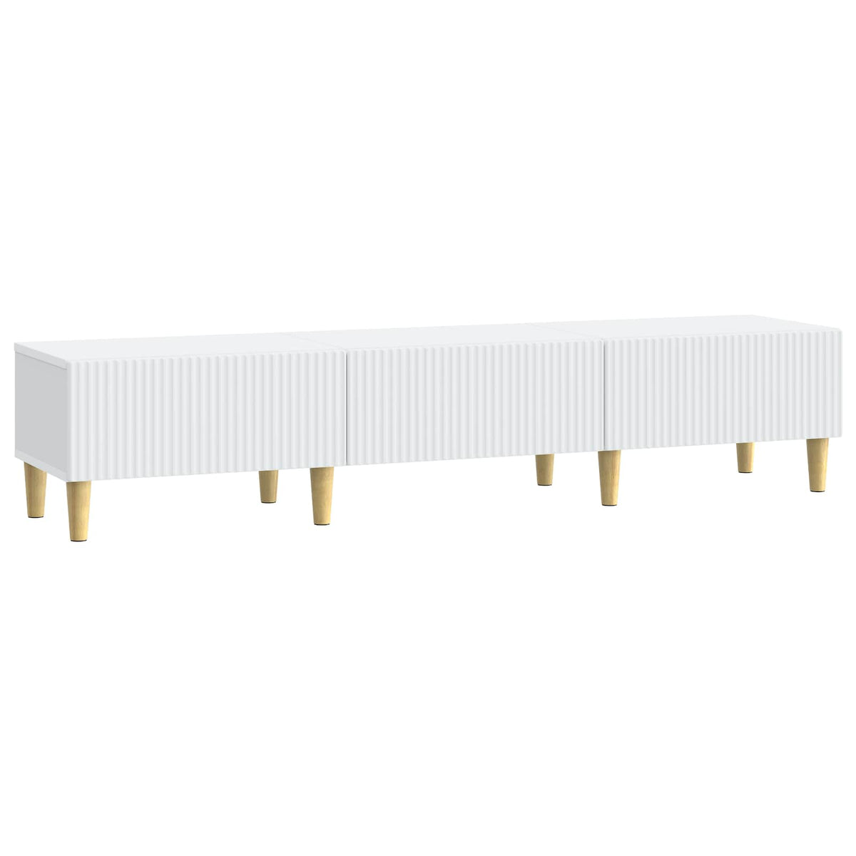 TV ormar s ladicama Bijela 147 x 34,5 x 30 cm Konstruirano drvo