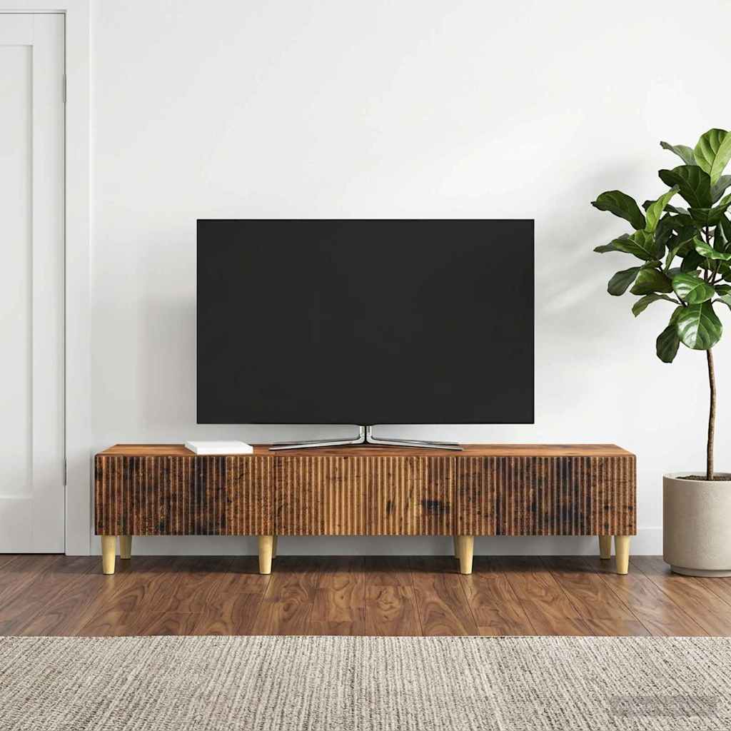 TV ormar Staro drvo 147 x 34,5 x 30 cm Konstruirano drvo