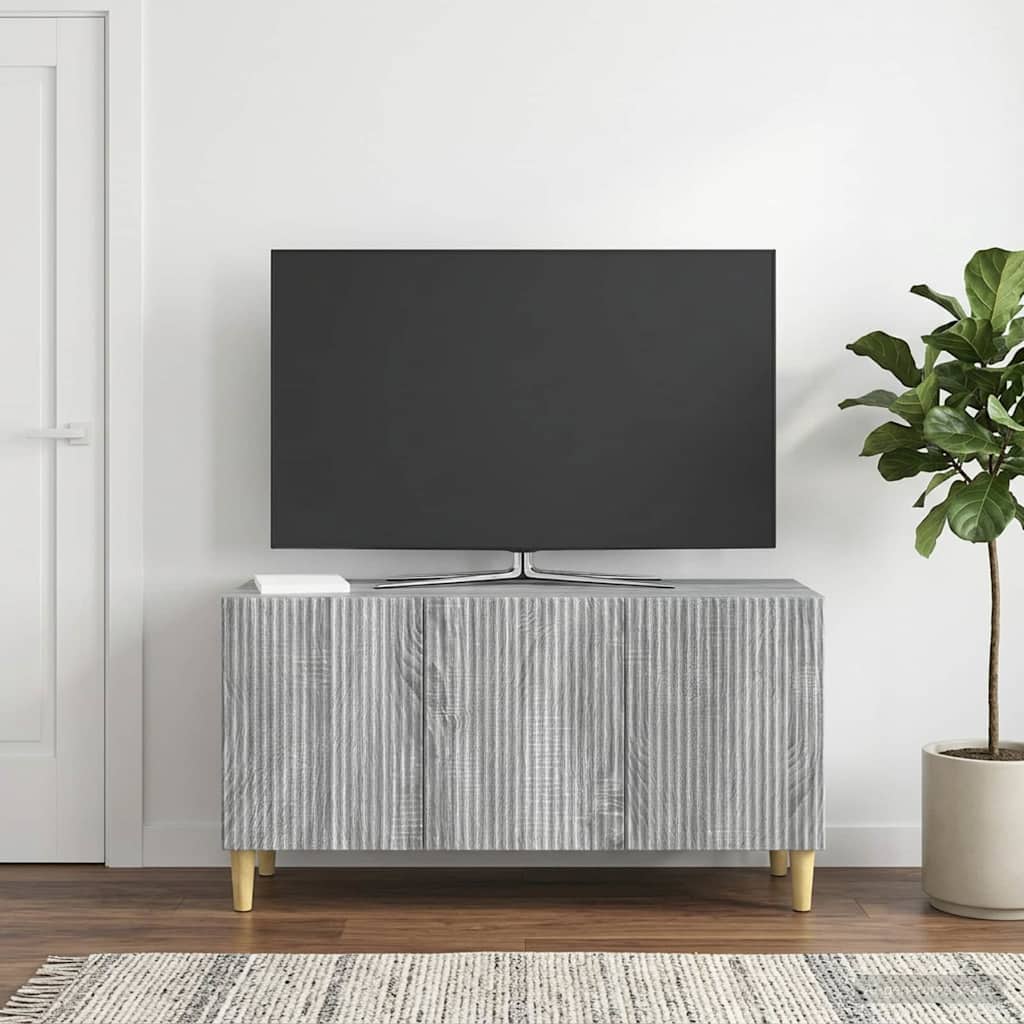 TV ormar Siva sonoma 99 x 34,5 x 50 cm Konstruirano drvo