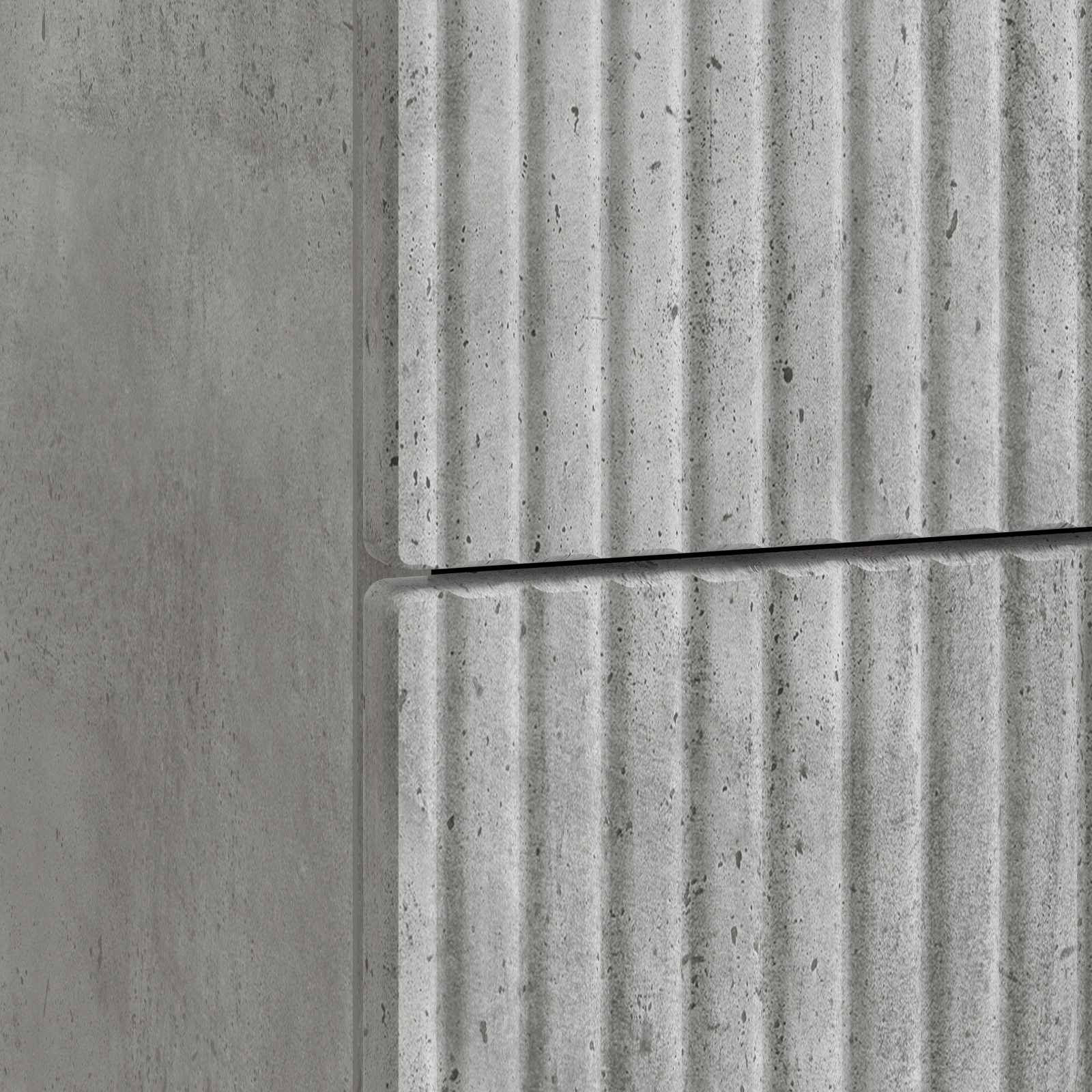 Noćni ormar Betonska siva 62 x 34,5 x 47,5 cm Konstruirano drvo