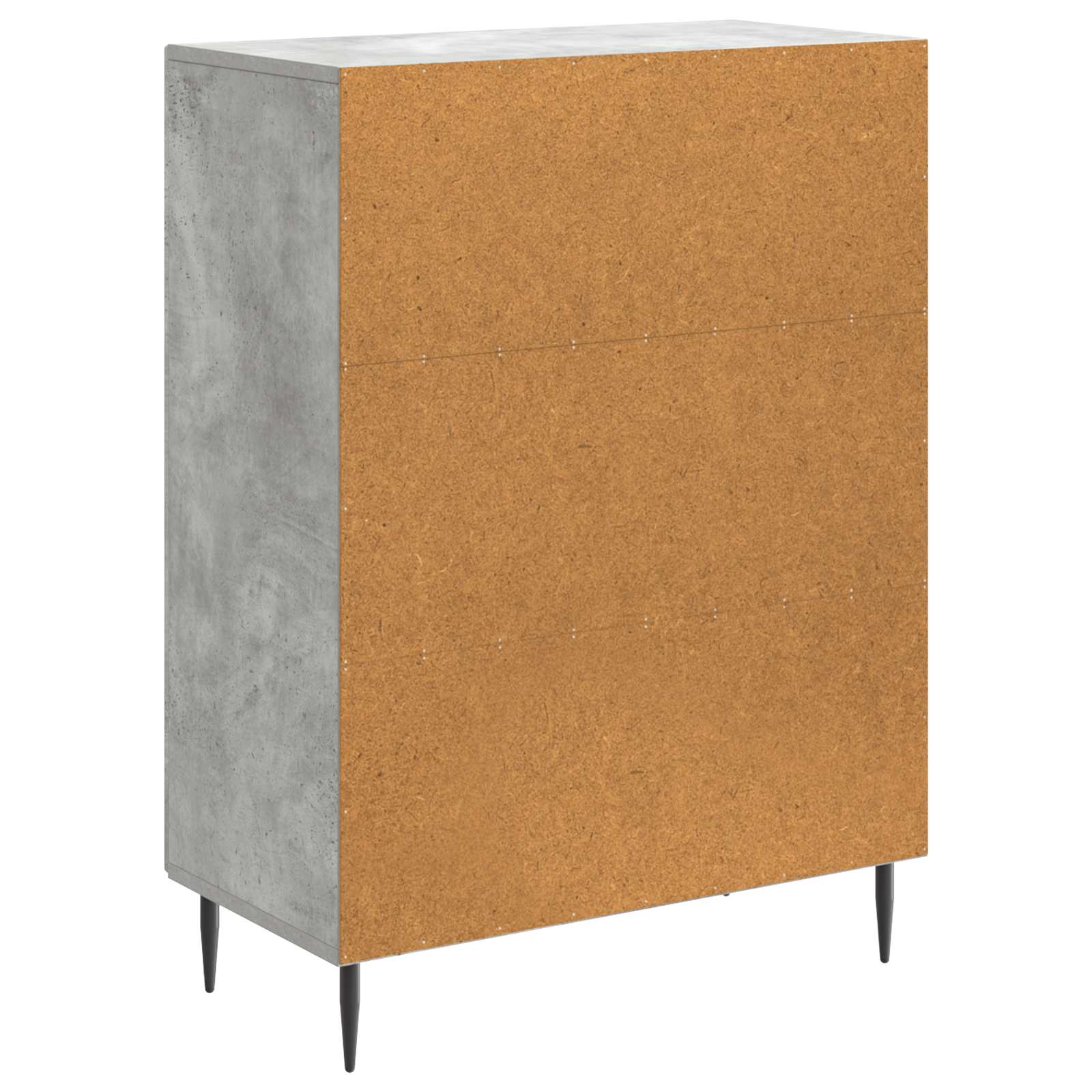 Kreveta Betonska siva 66 x 34,5 x 89,5 cm Konstruirano drvo