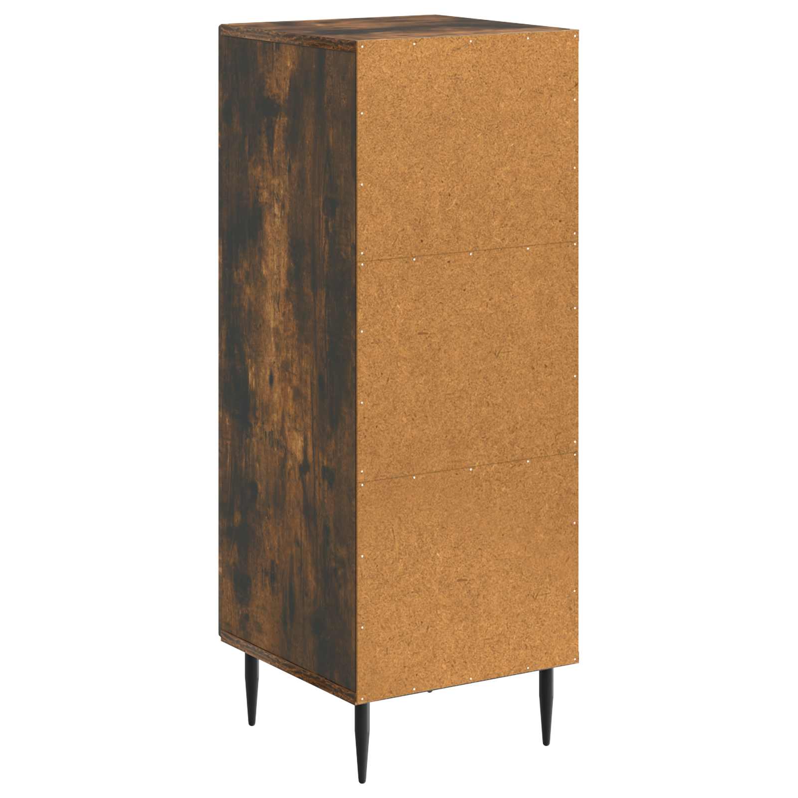 Kreveta Dimljeni hrast 33 x 34,5 x 89,5 cm Konstruirano drvo