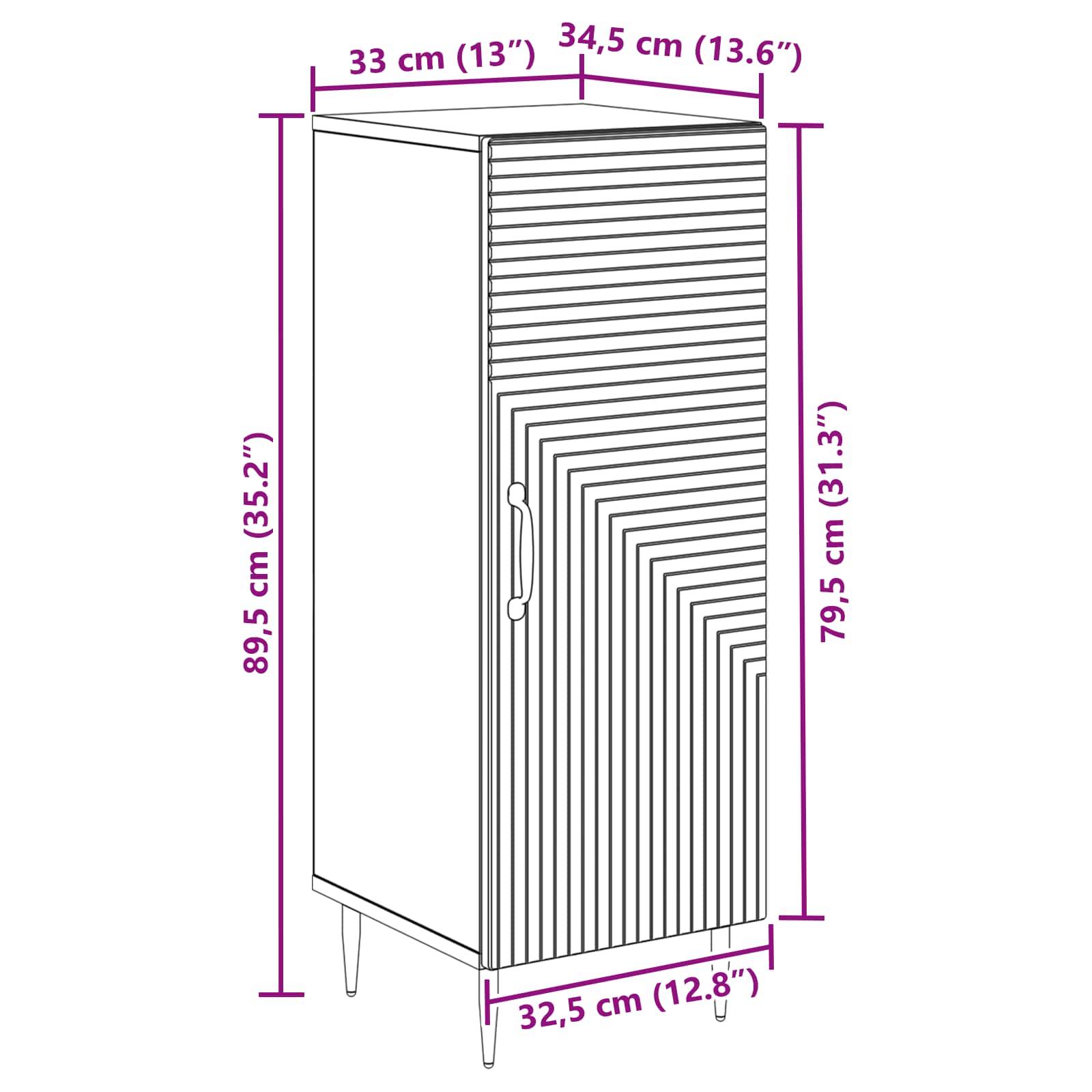 Kreveta Siva sonoma 33 x 34,5 x 89,5 cm Konstruirano drvo