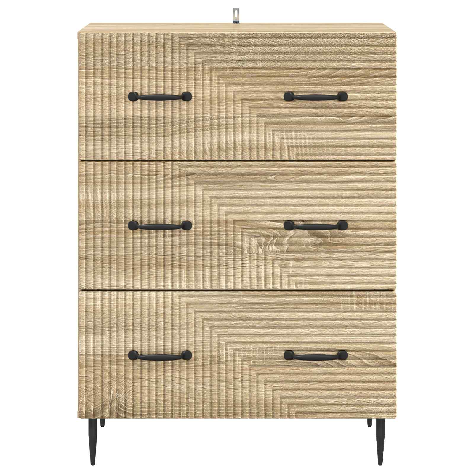Ormar s ladicama Hrast sonoma 66 x 34,5 x 89,5 cm