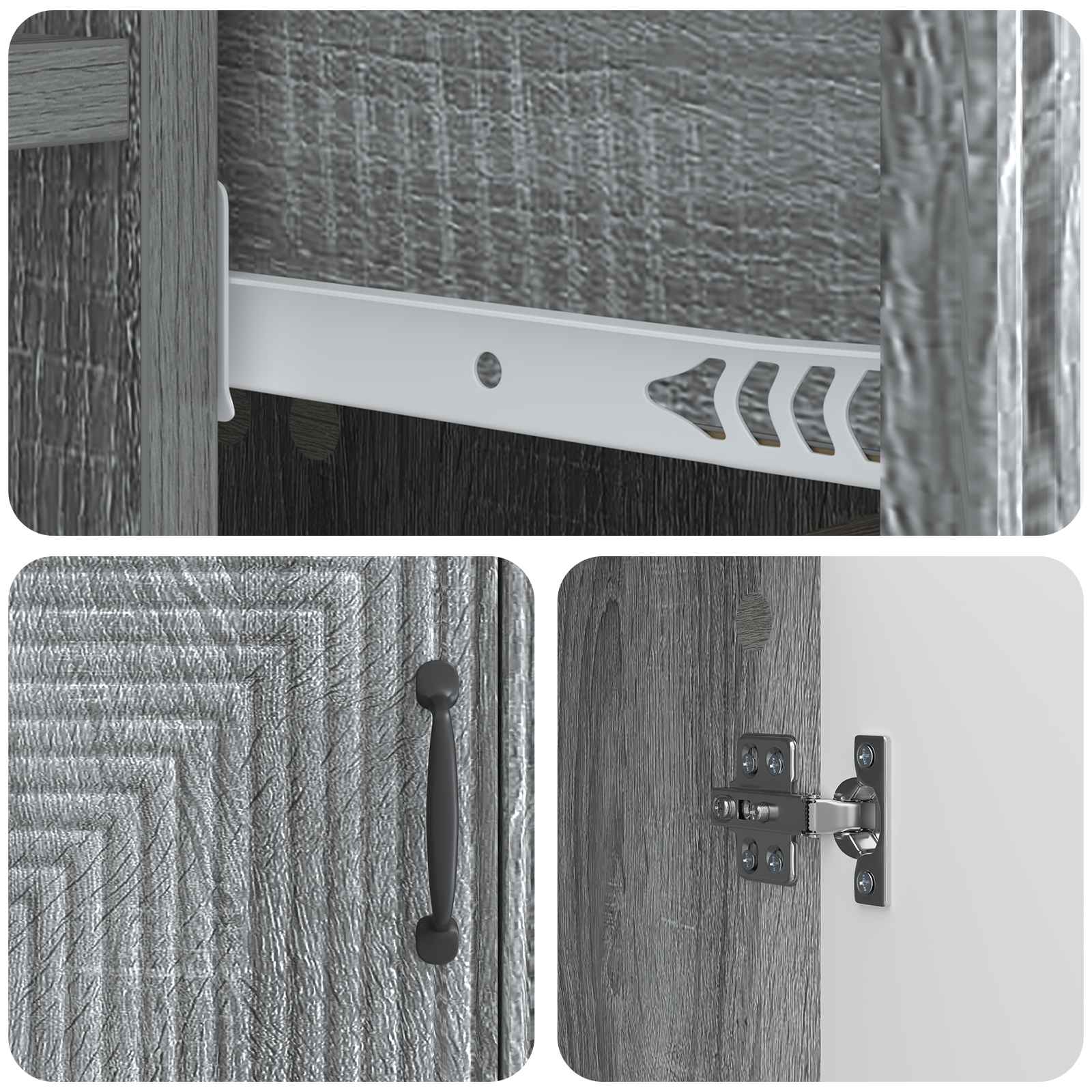 Kreveta Siva sonoma 66 x 34,5 x 89,5 cm Konstruirano drvo