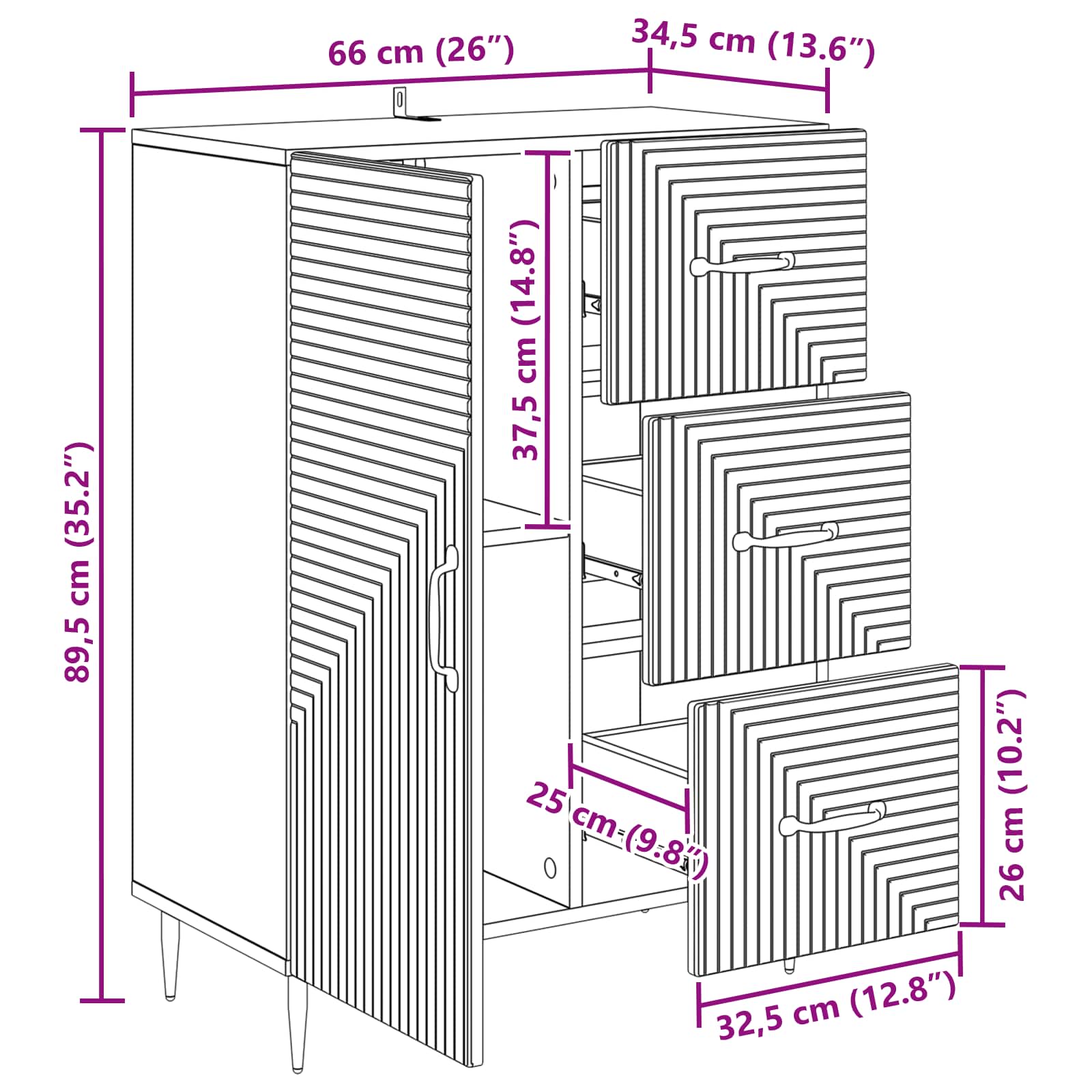 Kreveta Siva sonoma 66 x 34,5 x 89,5 cm Konstruirano drvo