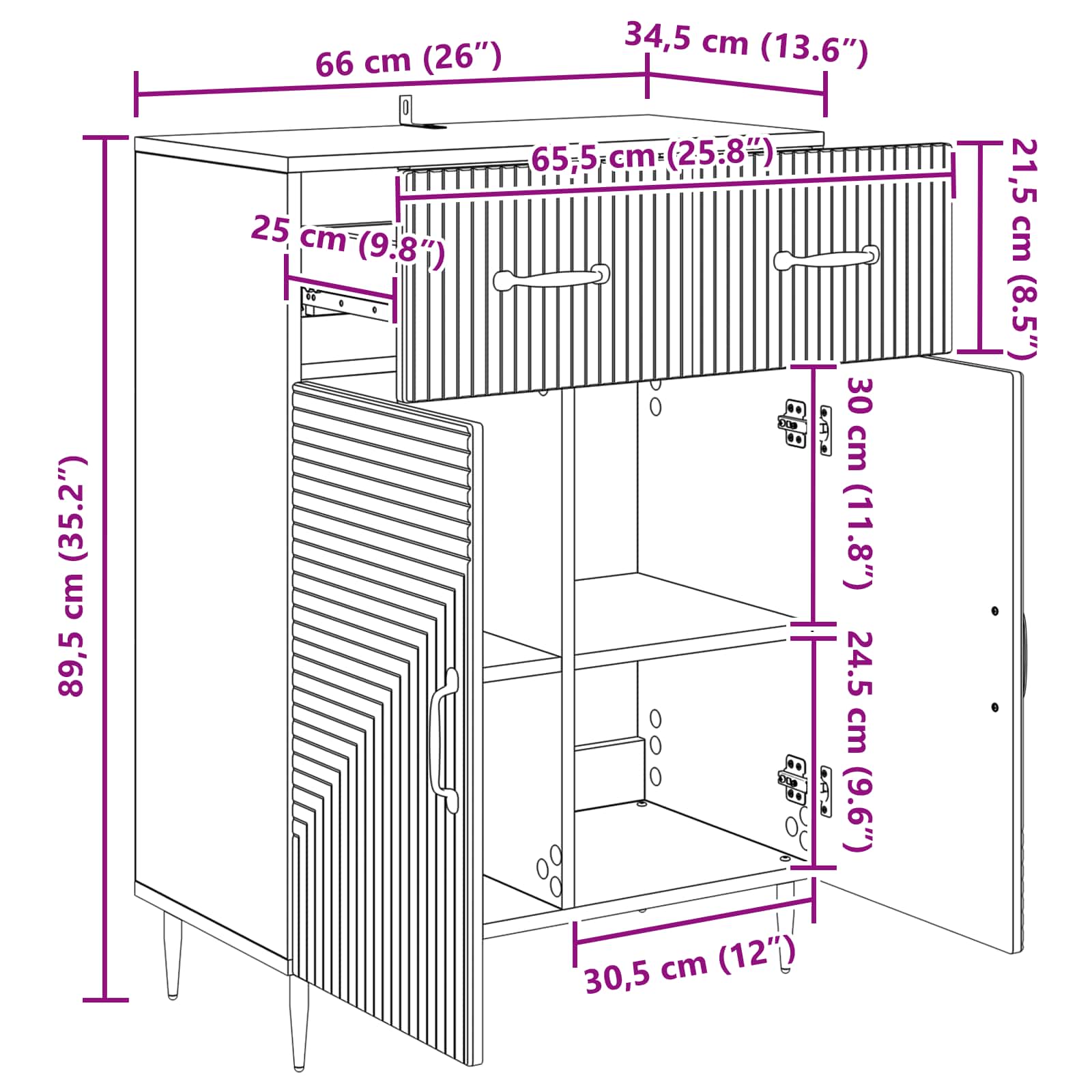 Kreveta Betonska siva 66 x 34,5 x 89,5 cm Konstruirano drvo